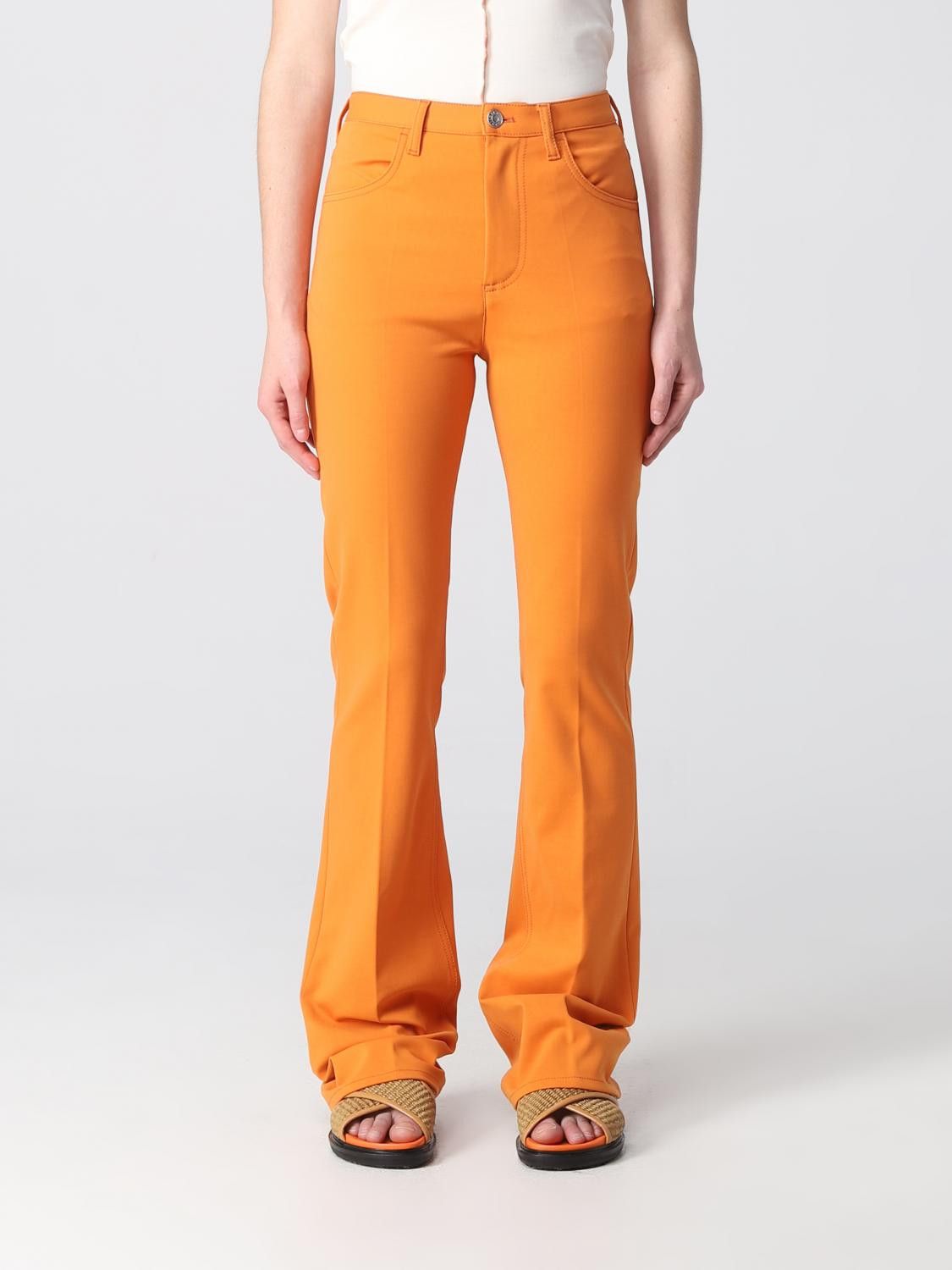Marni o1y1125 Casual Pant in Orange Size 26" / US 2 / IT 38 - 1 Thumbnail