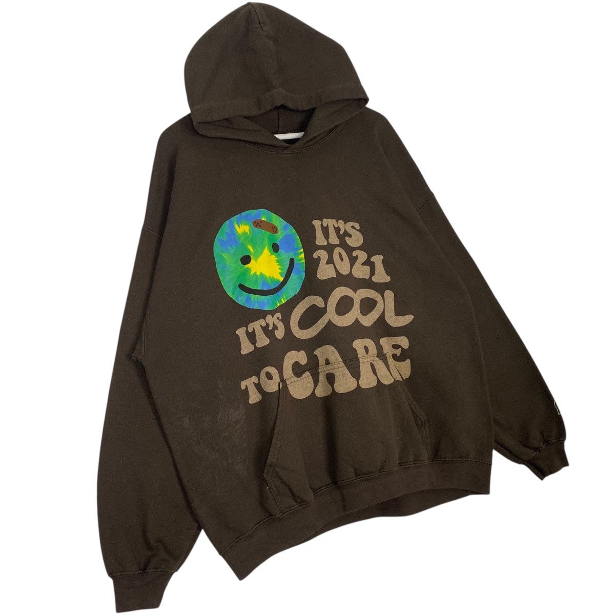 Vintage Vintage Lonely Ghost Hoodie Sweater Big Logo Printed Brown Size US XL / EU 56 / 4 - 3 Thumbnail