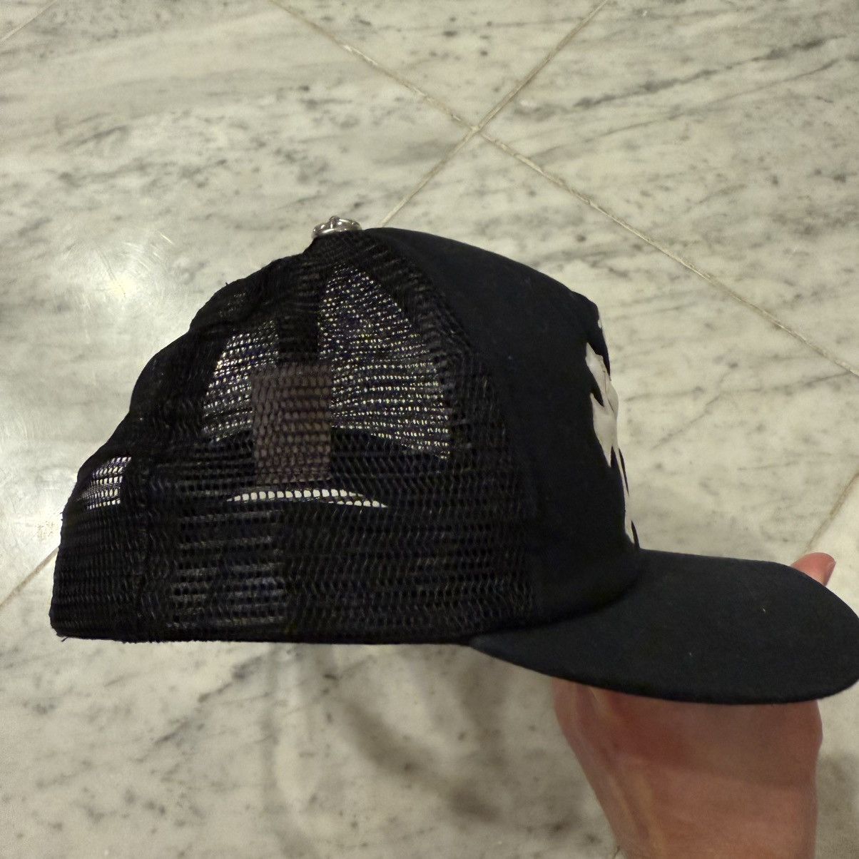 Chrome Hearts Chrome Hearts Triple Cross Cemetary Hat Black Size ONE SIZE - 3 Thumbnail