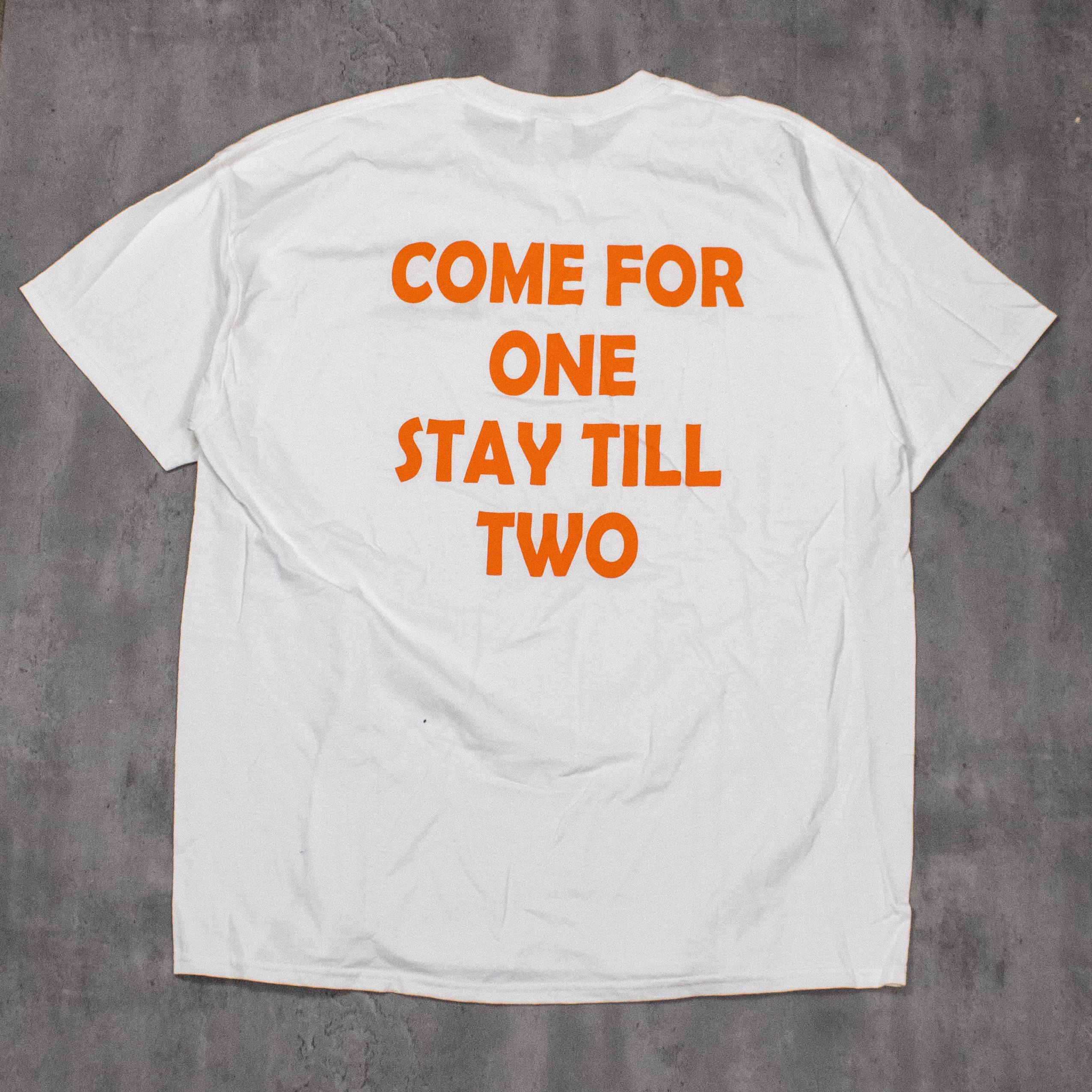 Gildan × Japanese Brand × Vintage Y2K 2000's Come For One Double Stitch White T-Shirt Size US XL / EU 56 / 4 - 7 Thumbnail