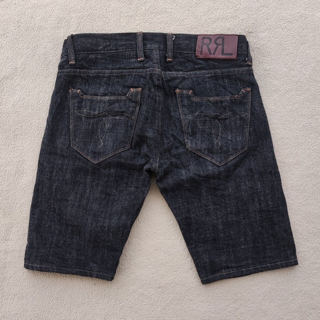 Ralph Lauren Vintage RRL denim short indigo Size US 29 - 1 Thumbnail