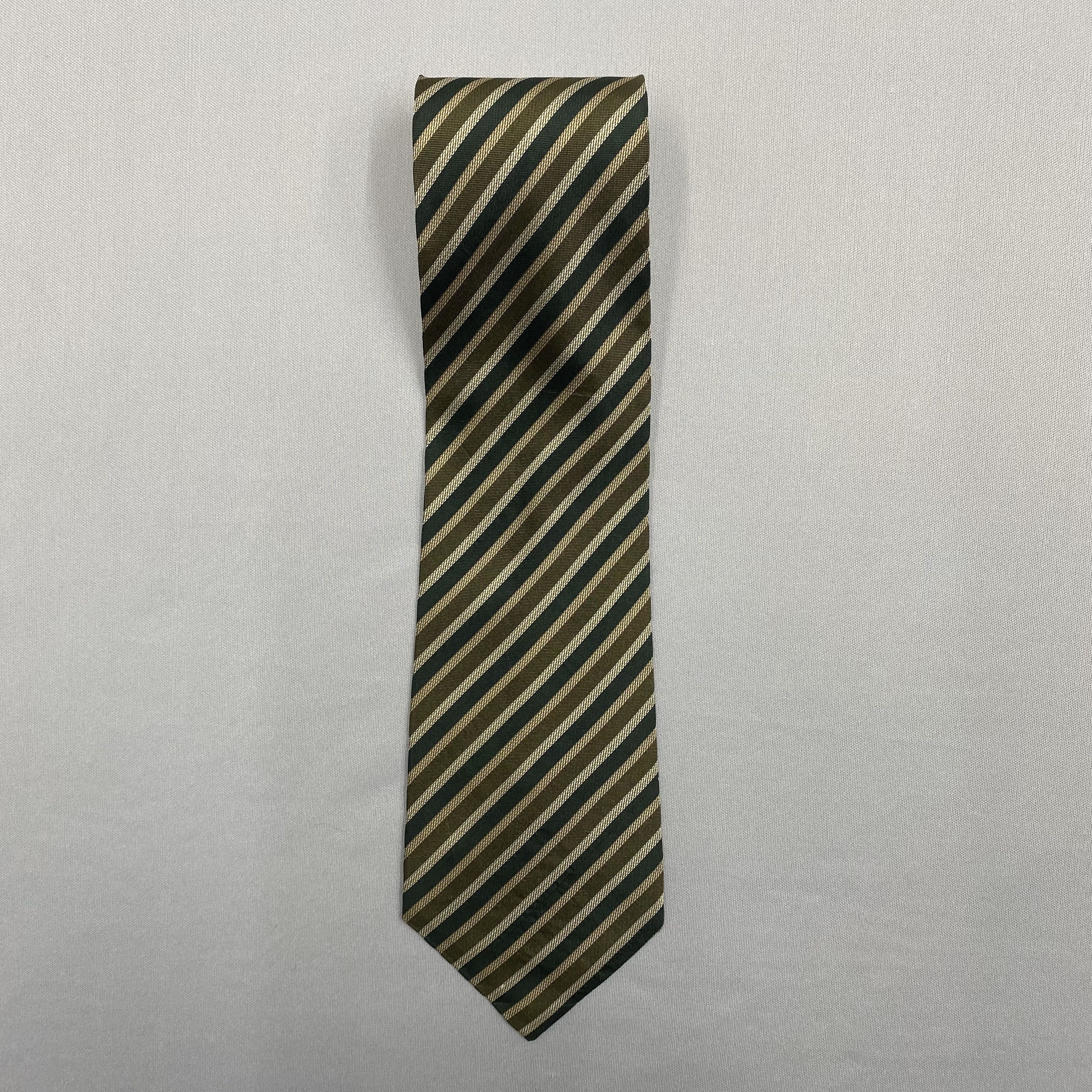 Yohji Yamamoto Vintage Yohji Yamamoto Y'saccs Pour Homme SILK Necktie Size ONE SIZE - 3 Thumbnail