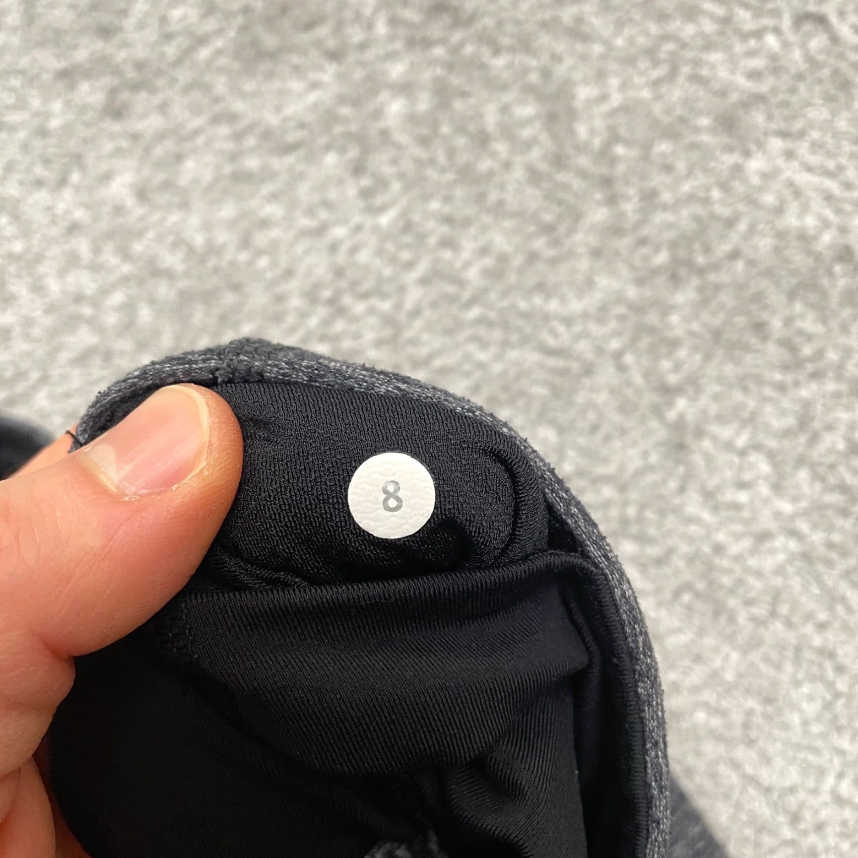 Lululemon VINTAGE Lululemon Ruched Compression Leggings Womens 8 Dark Gray Active Yoga Gym 28x29 Size 30" / US 8 / IT 44 - 6 Thumbnail