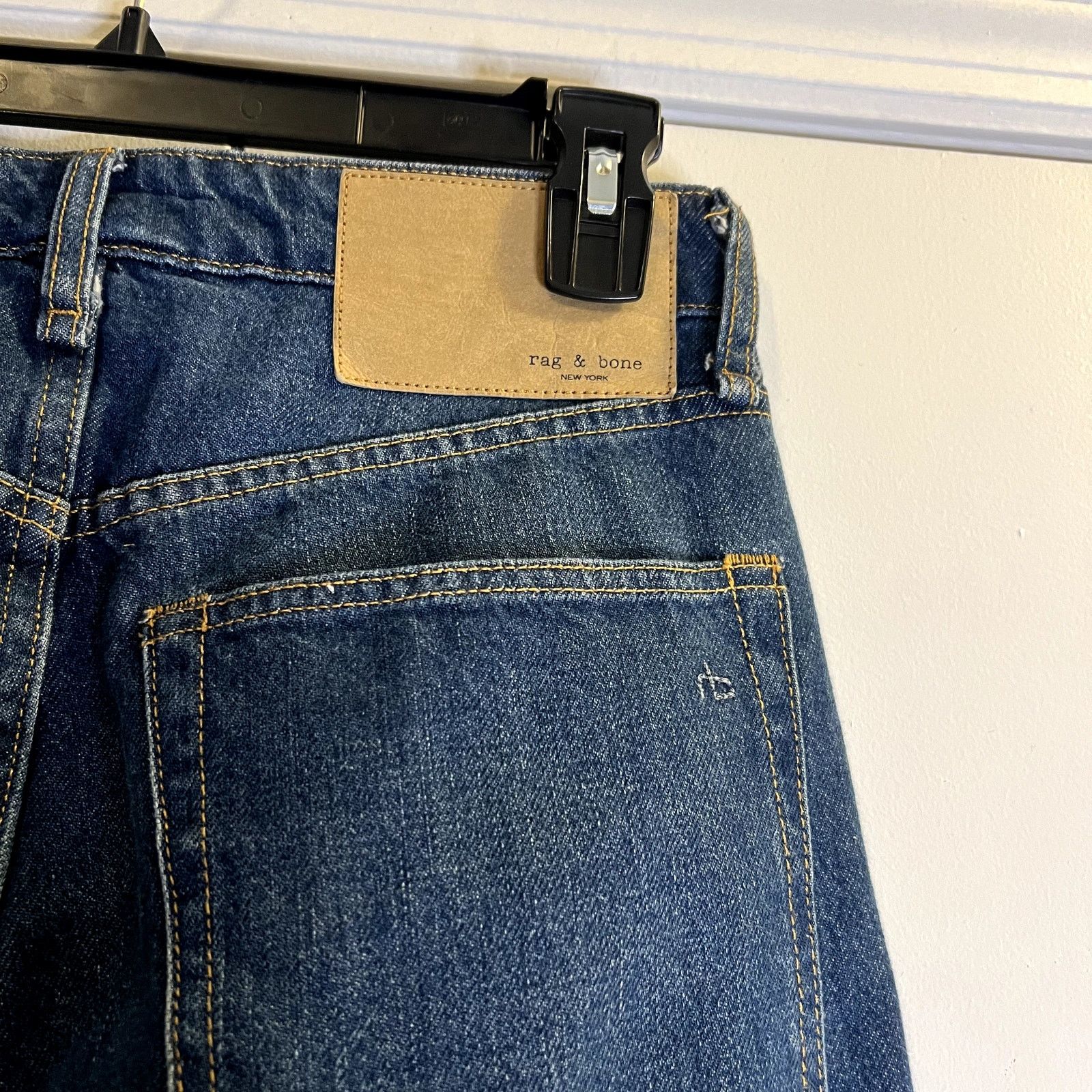 Rag & Bone rag & bone Maya High Rise Slim Jeans Jasper Blue size 25 Size 25" / US 0 / IT 36 - 5 Thumbnail