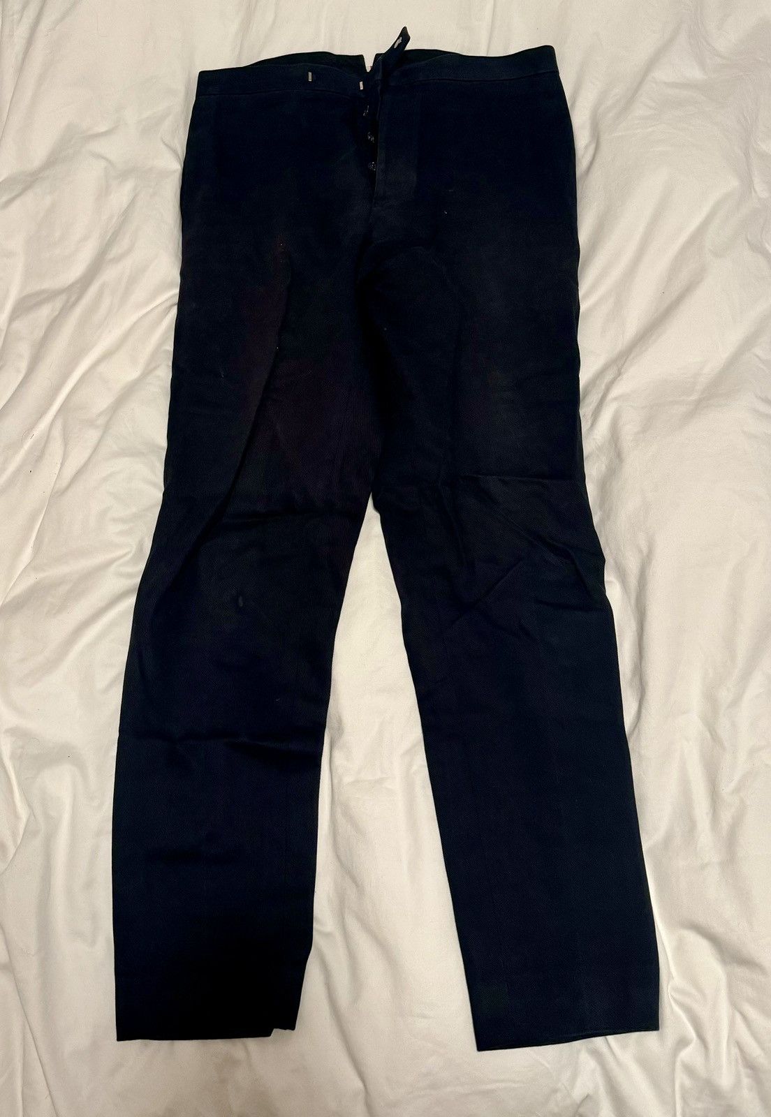 Thom Browne Navy Thom Browne Trousers Size US 34 / EU 50 - 2 Thumbnail