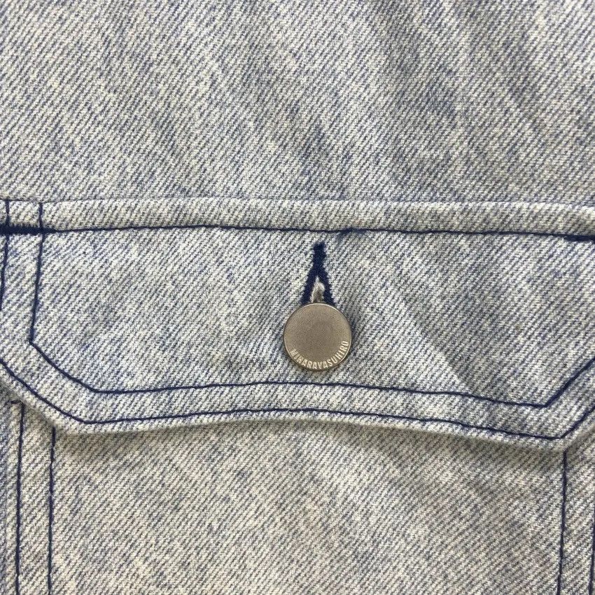 GU × Maison MIHARA YASUHIRO Miharayasuhiro X Gu Two Tone Trucker Denim Jacket Size US M / EU 48-50 / 2 - 15 Thumbnail