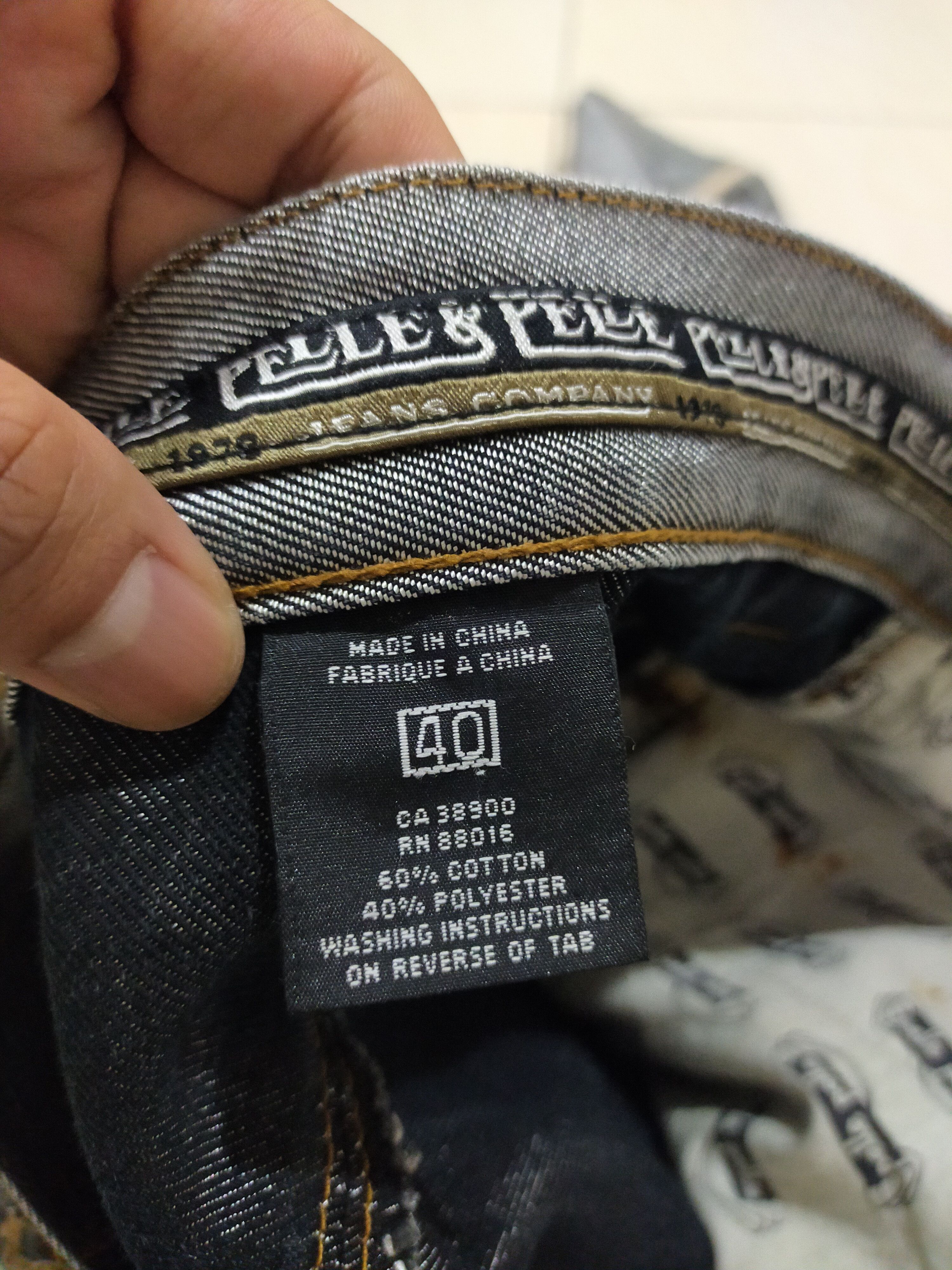 Marc Buchanan × Pelle Pelle PELLE PELLE BAGGY HIP HOP JEANS Size US 40 / EU 56 - 9 Thumbnail