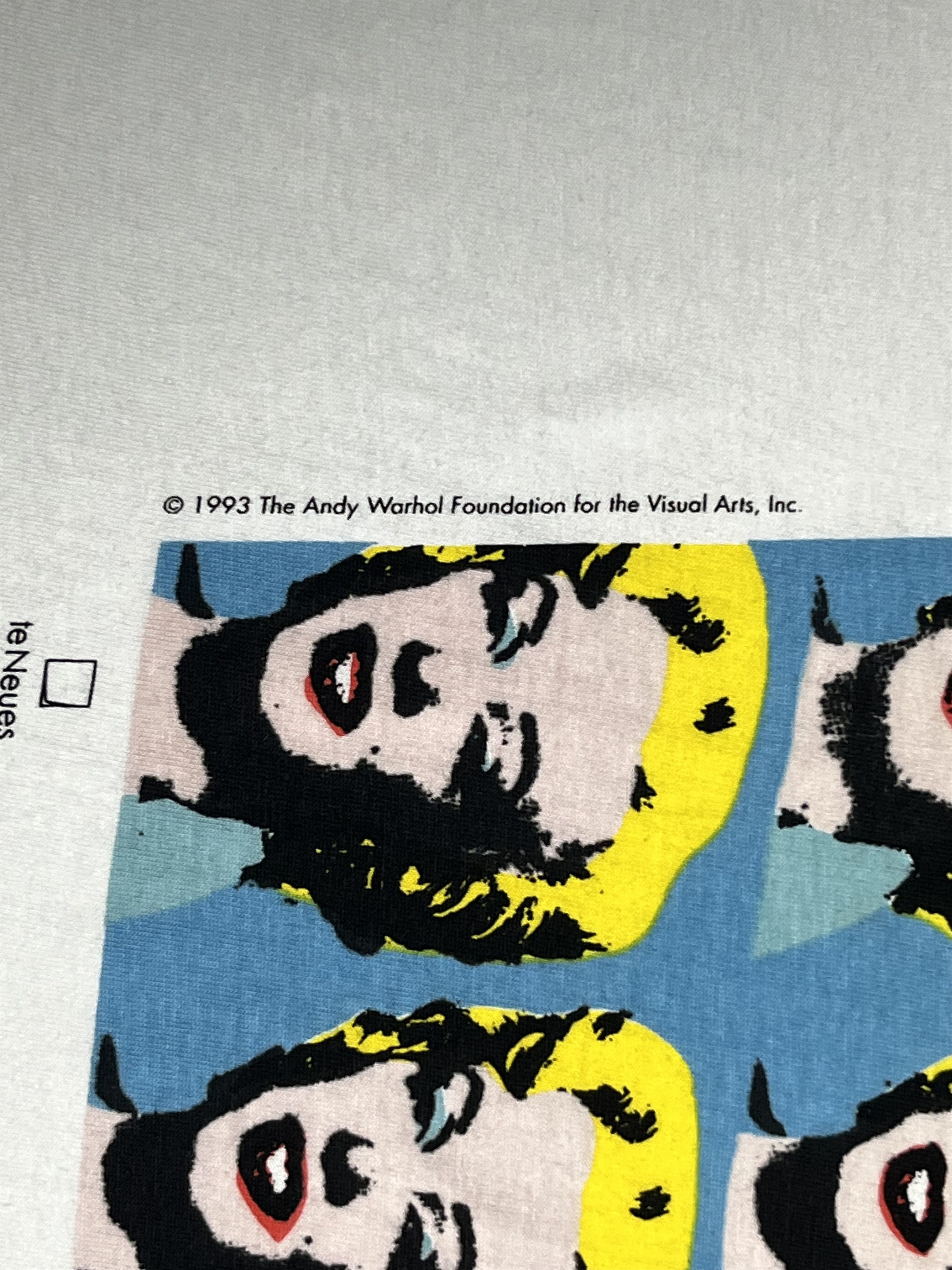 Vintage Vintage 1993 Andy Warhol Marilyn Monroe Size US XL / EU 56 / 4 - 3 Thumbnail