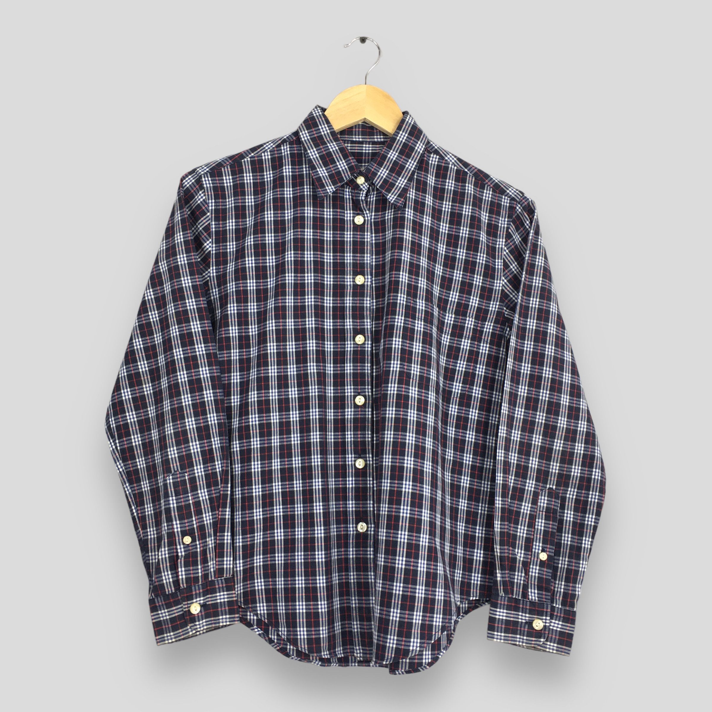 Burberry Vintage Burberrys Nova Check Women Blouse Shirt Small Size US S / EU 44-46 / 1 - 1 Thumbnail