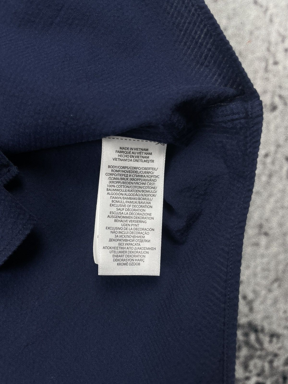 Polo Ralph Lauren Polo Ralph Lauren S Plain Navy Short-Sleeve Shirt EGV Size US S / EU 44-46 / 1 - 9 Thumbnail
