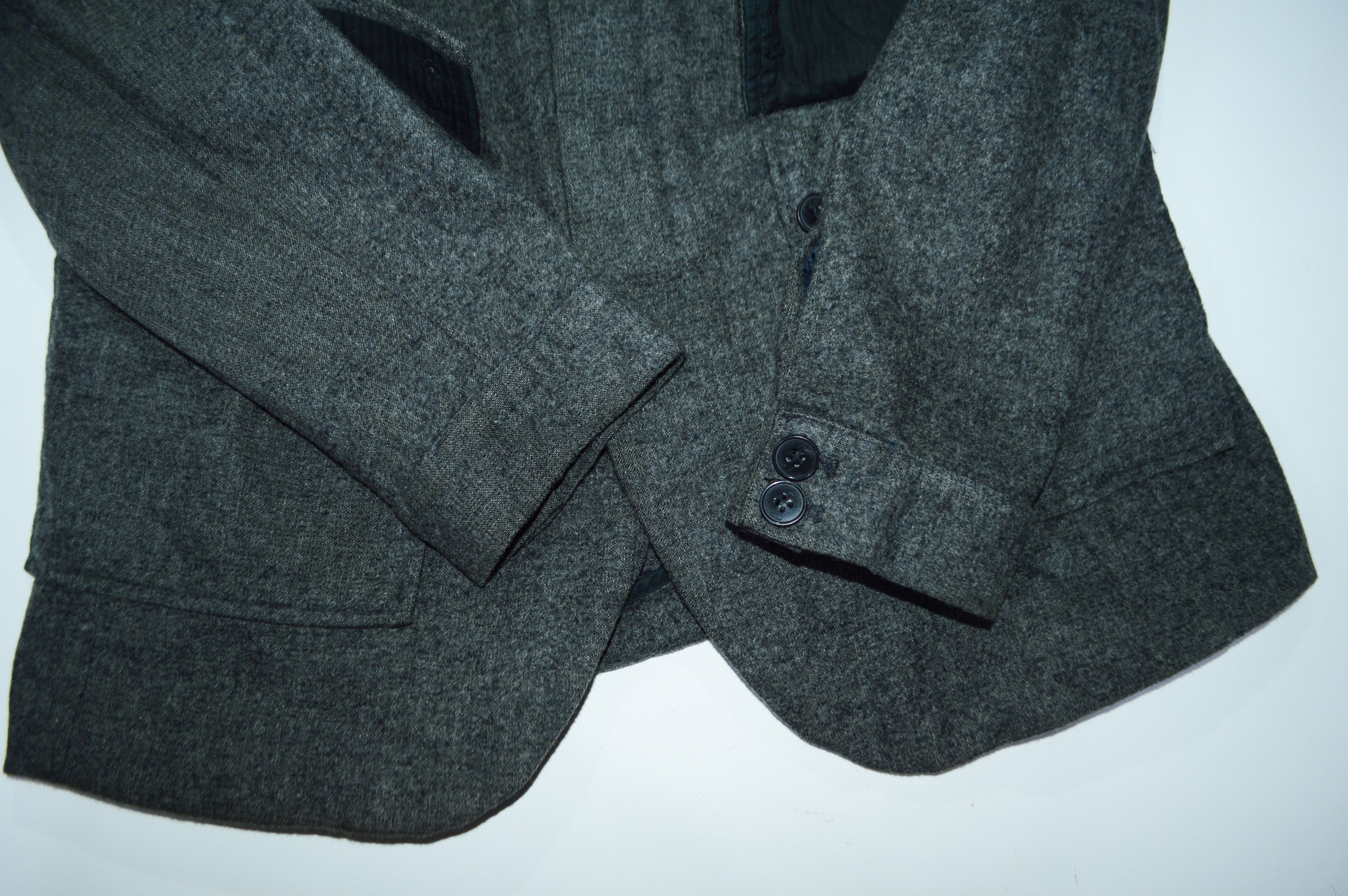 Allsaints Allsaints Berkoff Gray Wool Nylon Jacket Size M Size US M / EU 48-50 / 2 - 6 Thumbnail