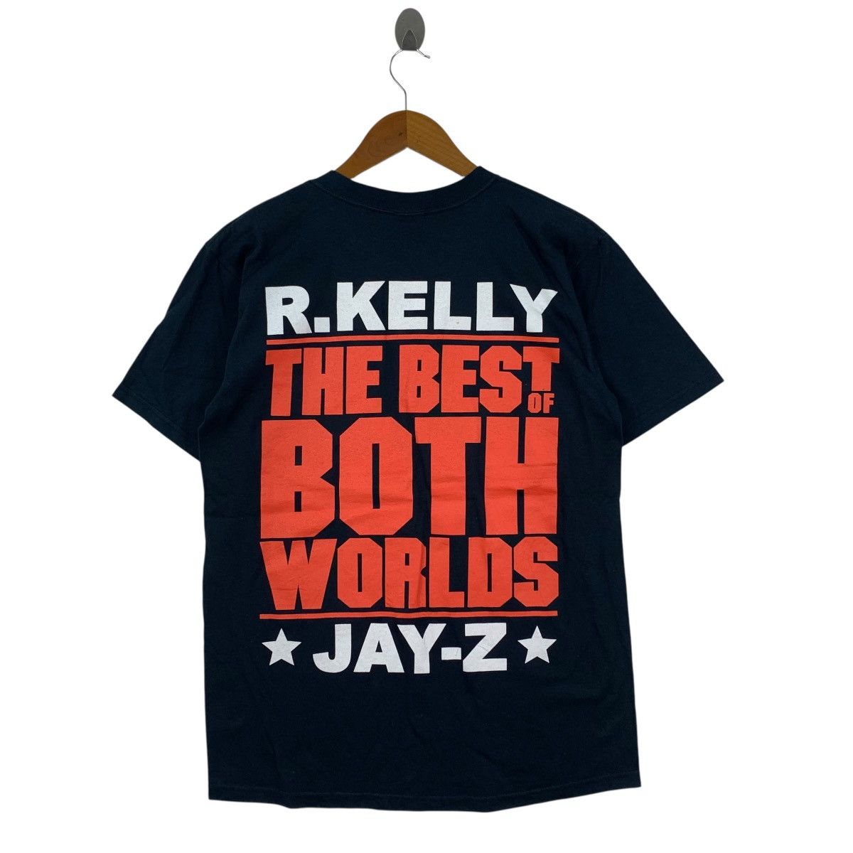 Vintage R. KELLY x JAY-Z The Best Of Both Worlds Hip Hop Rap Tshirt Size US M / EU 48-50 / 2 - 3 Thumbnail