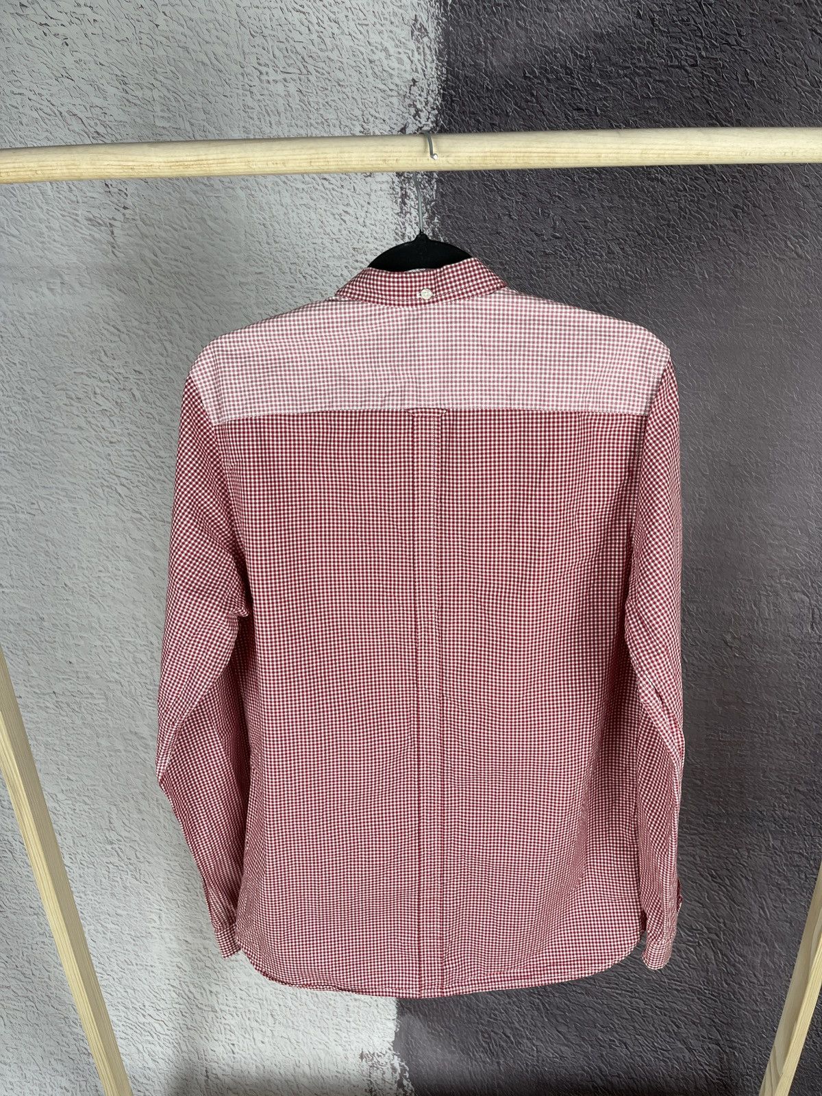 Fred Perry Fred Perry red checkered long sleeve shirt Size US M / EU 48-50 / 2 - 11 Thumbnail