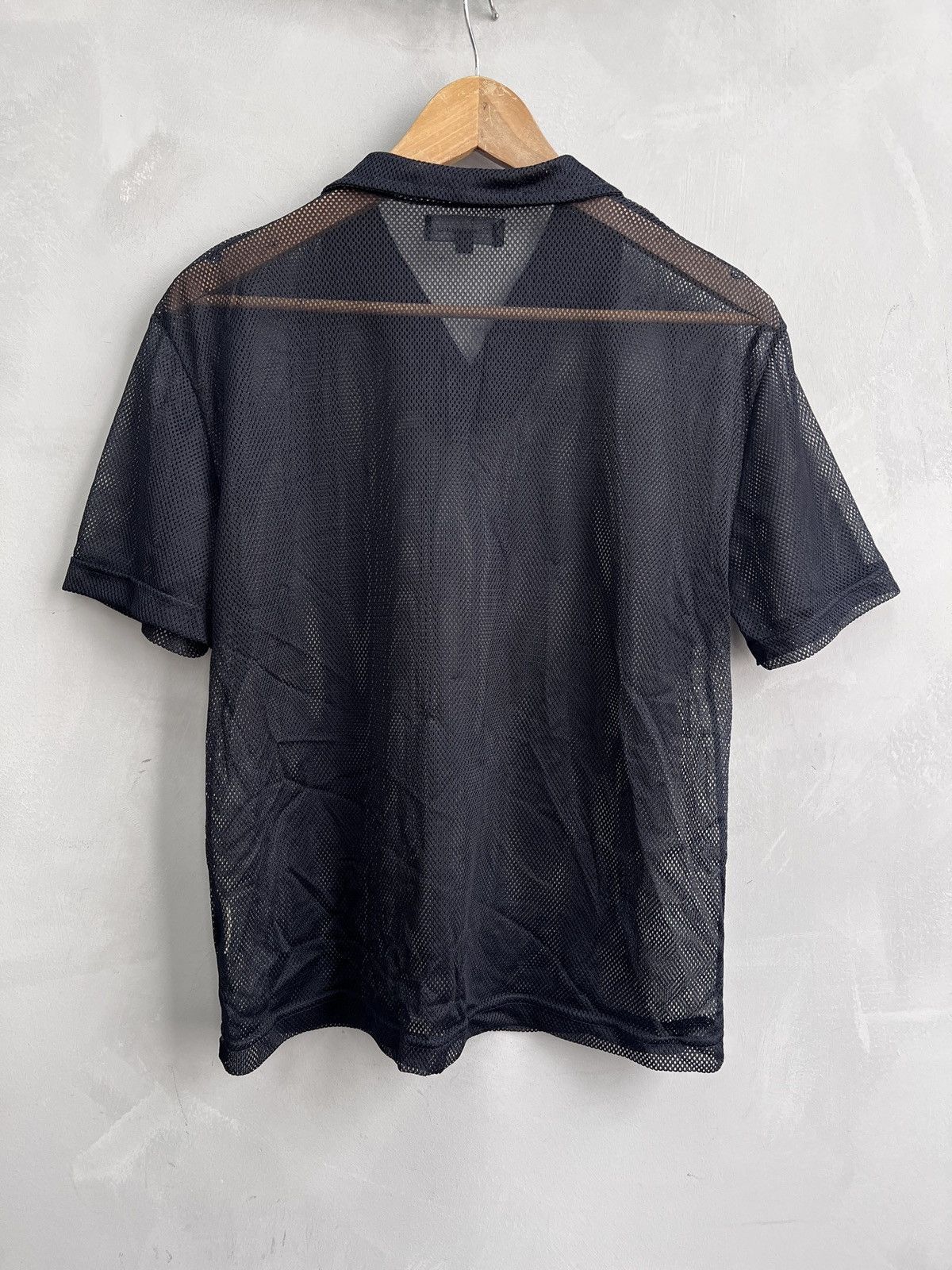 Japanese Brand × Vintage VINTAGE RARE MESH TOP AVANT GARDE T SHIRT DIESEL STYLE Size US M / EU 48-50 / 2 - 9 Thumbnail