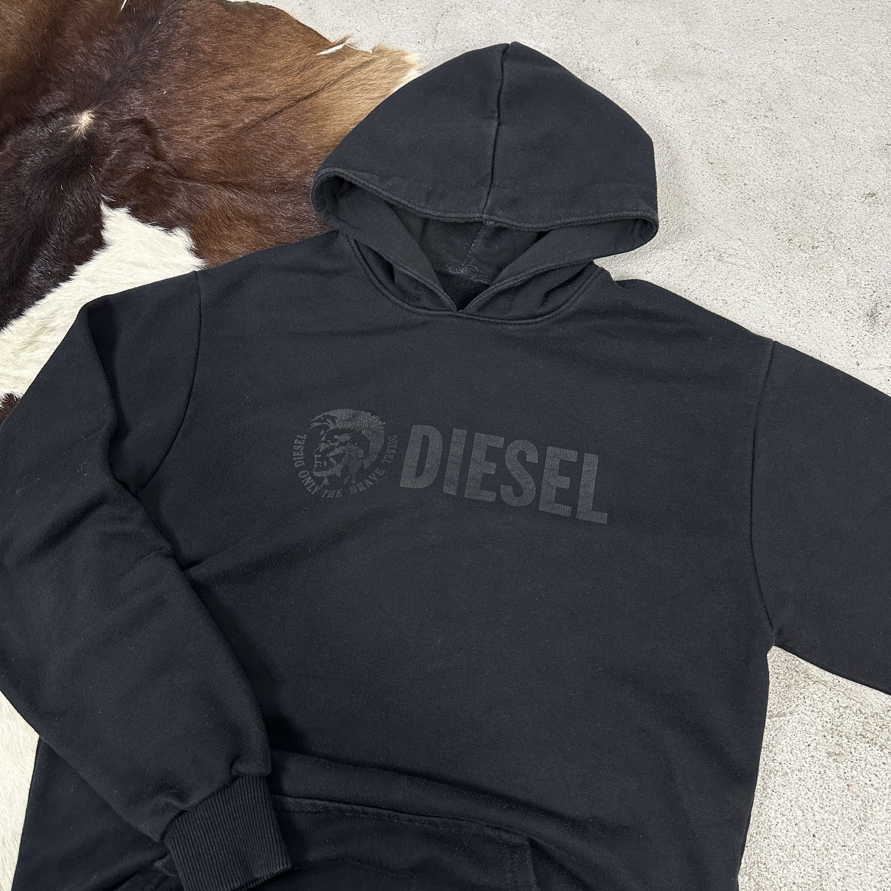 Diesel × Vintage Vintage Streetwear Sportswear Casual Diesel Hoodie 00s Size US S / EU 44-46 / 1 - 4 Thumbnail