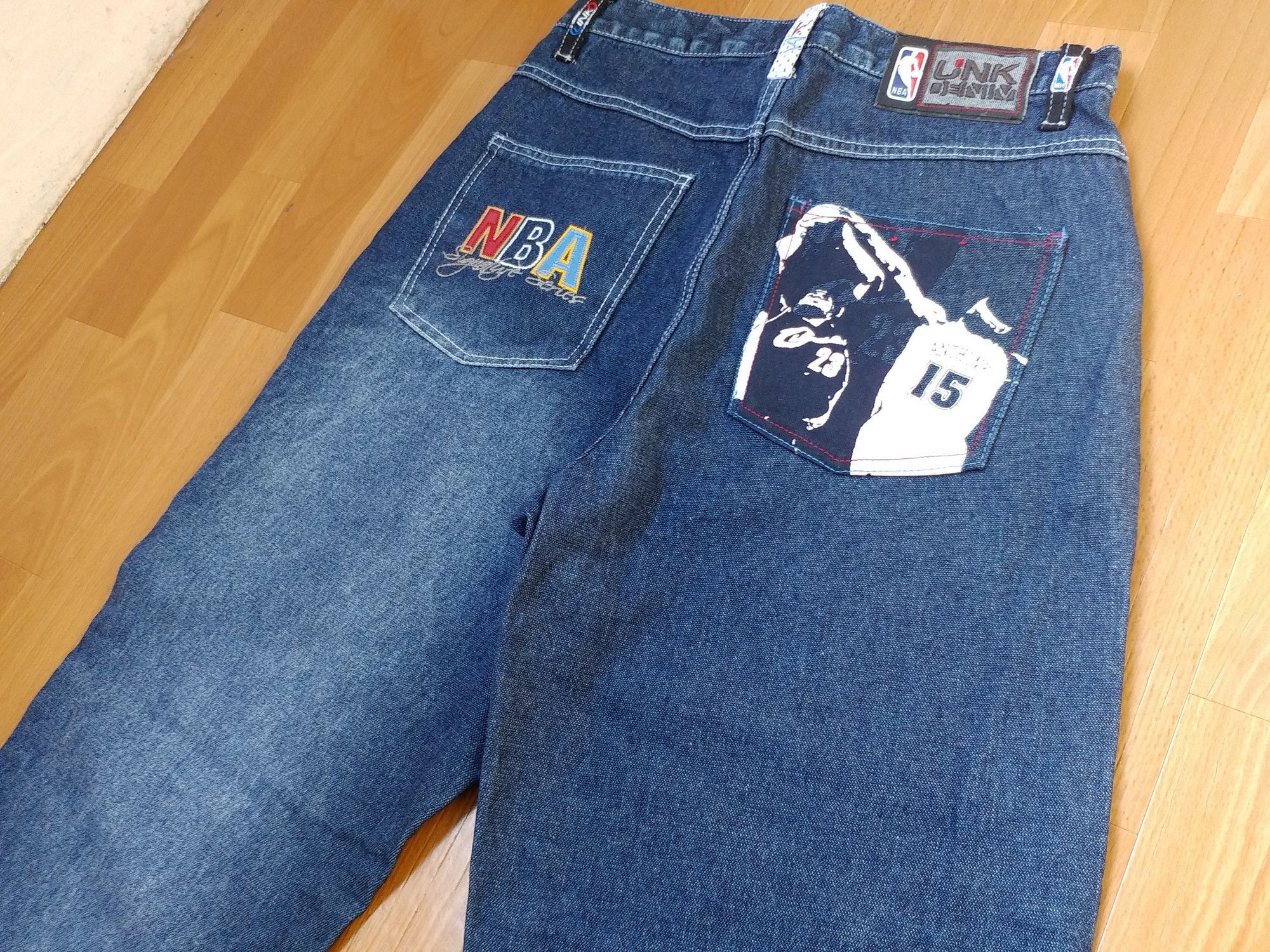 NBA NBA jeans, vintage UNK basketball, Cleveland Cavaliers W 32 Size US 32 / EU 48 - 8 Thumbnail