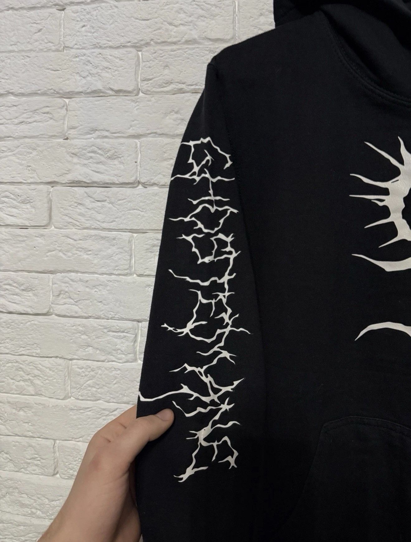 GHOSTEMANE Rare Ghostemane Merch Hoodie Hexada Tour Sz M Size US M / EU 48-50 / 2 - 3 Thumbnail