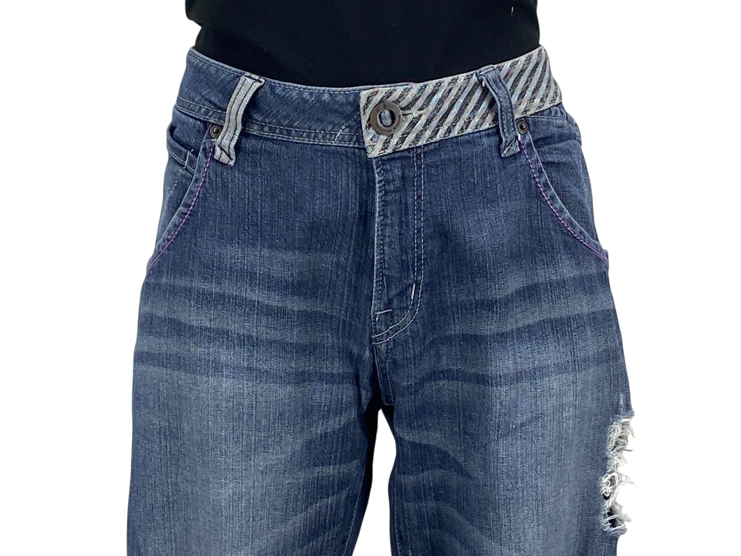 Volcom Volcom Denim Hip Hop Skateboards Baggy Pants Size US 32 / EU 48 - 3 Thumbnail