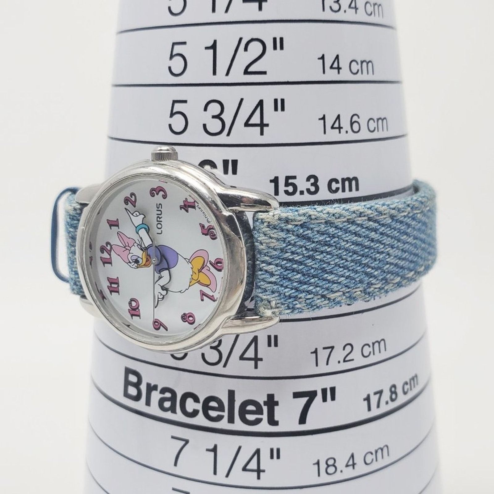 Disney Disney X Lorus Daisy Duck ULTRA RARE VTG Denim Watch H2F Size ONE SIZE - 15 Thumbnail
