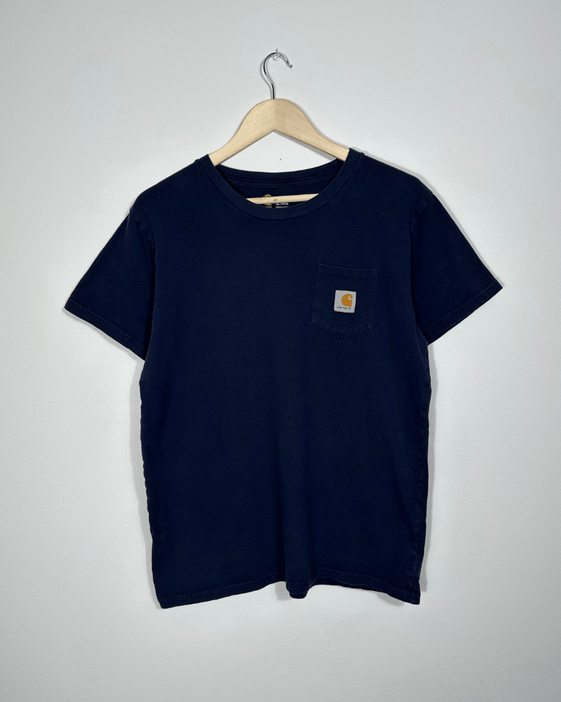 Carhartt Vintage Carhartt Men's Blue Pocket T-Shirt - Youth/Boys XL Size US M / EU 48-50 / 2 - 2 Thumbnail