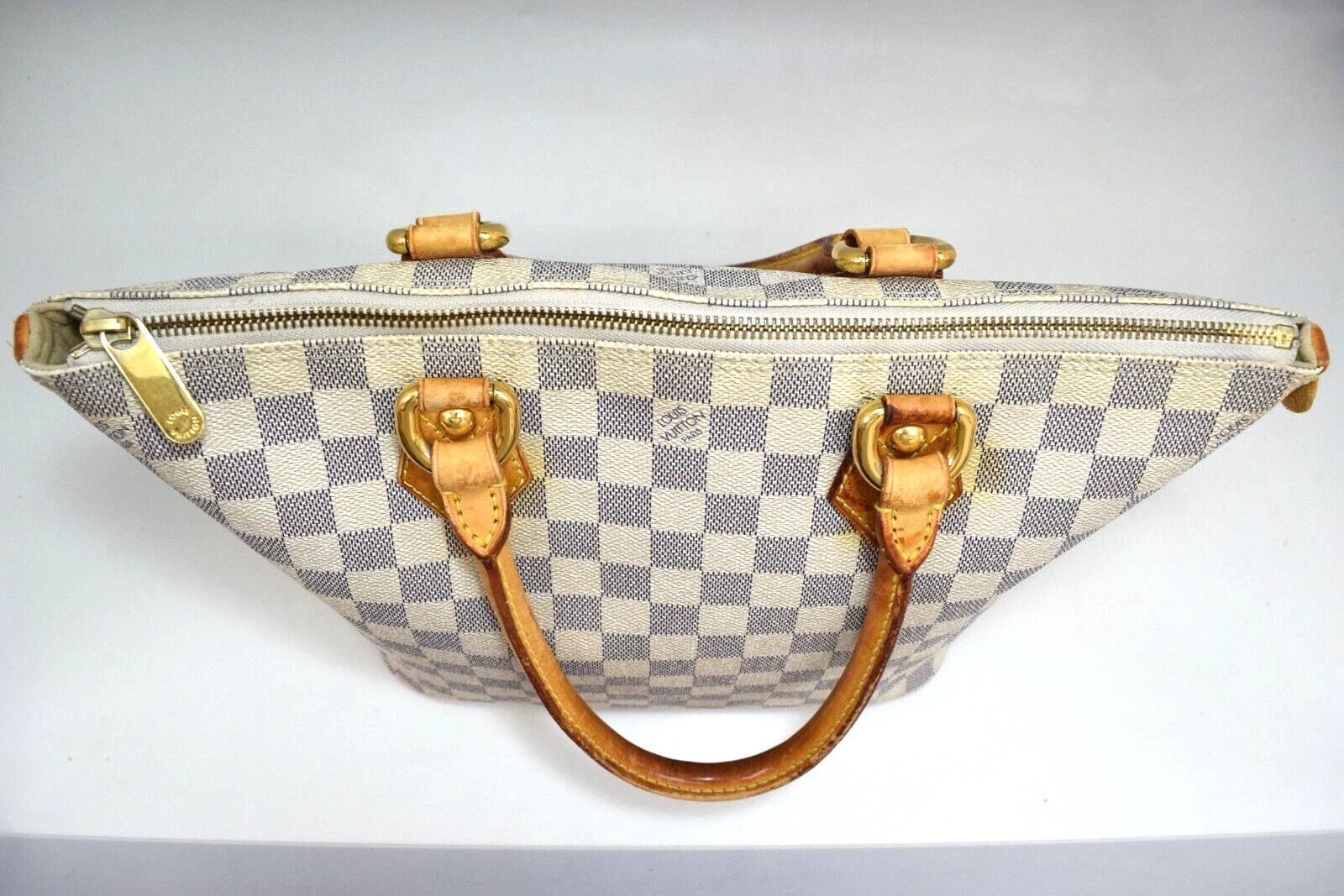 Louis Vuitton Louis Vuitton Saleya PM Damier Azur Canvas Tote Bag N51186 Size ONE SIZE - 10 Thumbnail