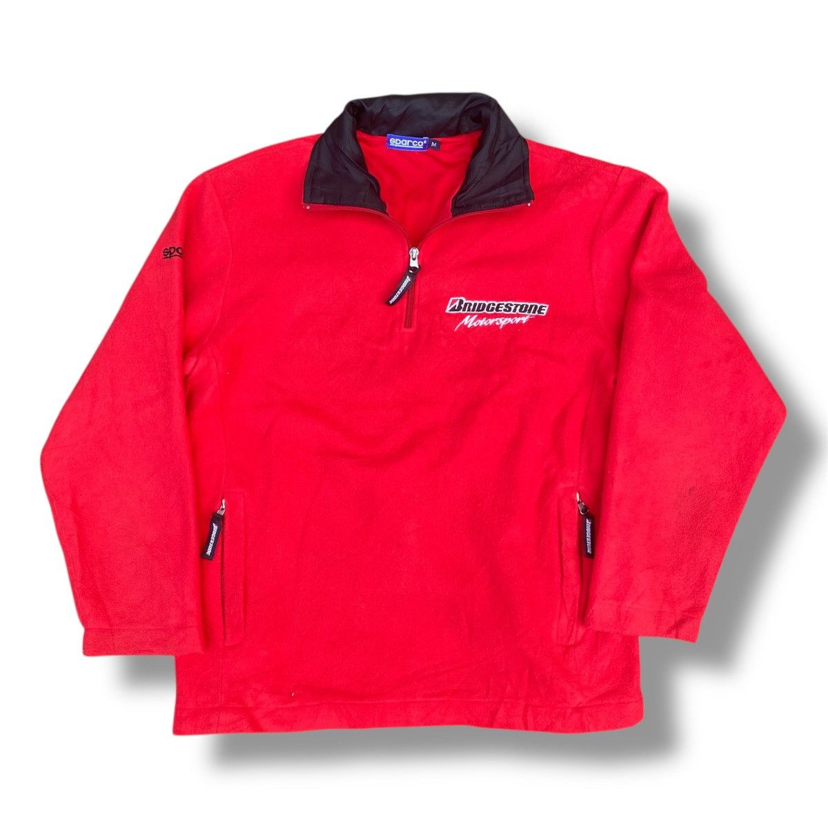 Sports Specialties Vintage Bridgestone Motorsports Racing Team Sparco Fleece Size US M / EU 48-50 / 2 - 1 Thumbnail