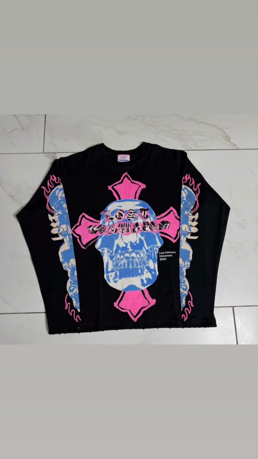 Lost Enterprises UNKWNISM X lost long sleeve Black/pink Size US S / EU 44-46 / 1 - 1 Thumbnail