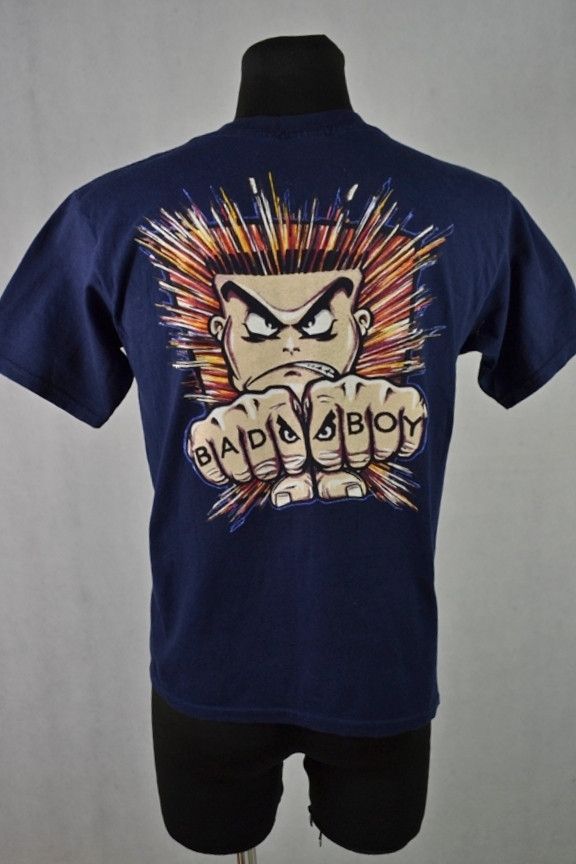 Vintage Vintage 90s Bad Boy Made in USA tee t-shirt S / L Size US S / EU 44-46 / 1 - 1 Thumbnail