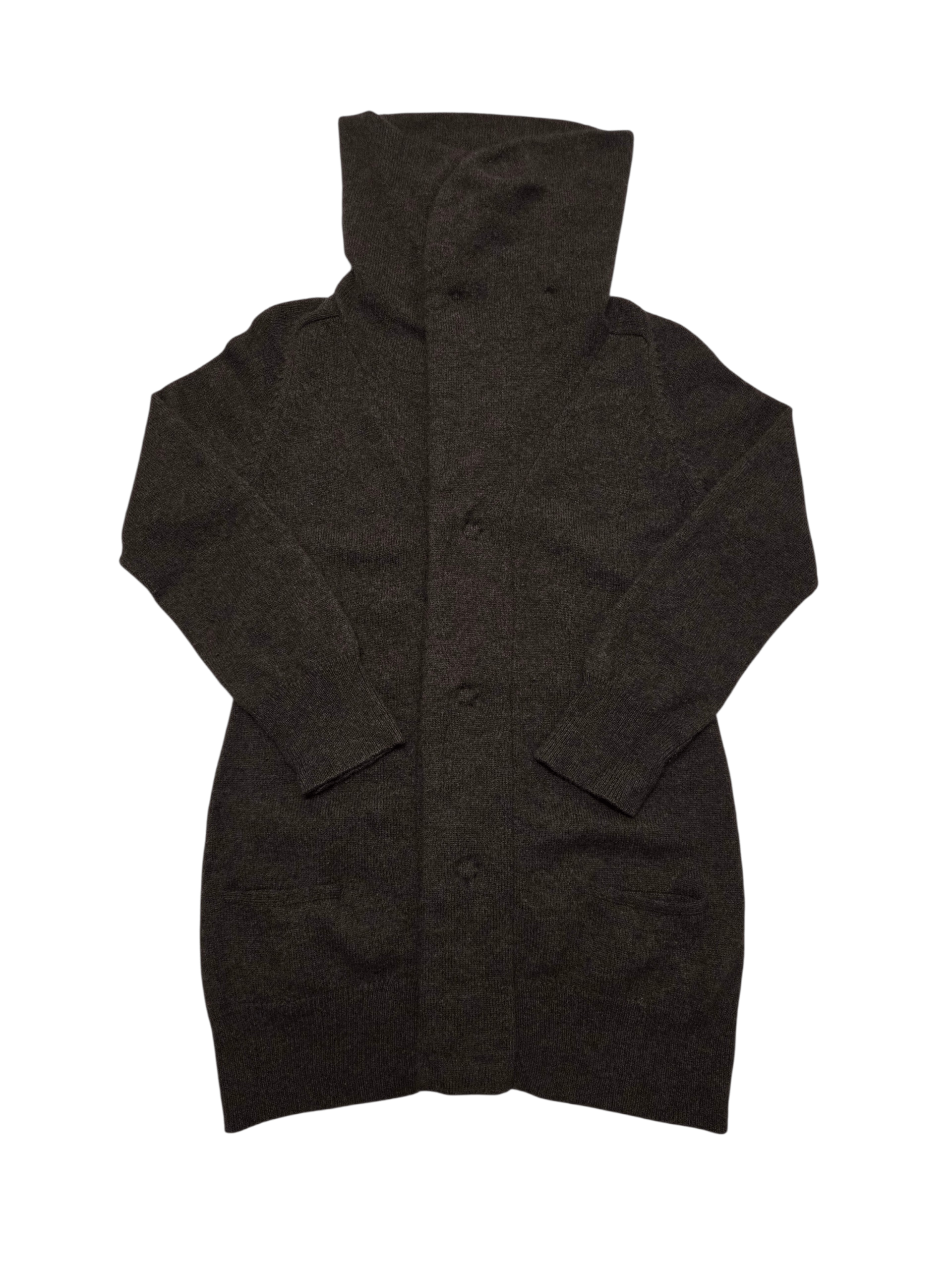 CABANE de ZUCCa ISSEY MIYAKE CABANE de ZUCCa Long Wool Coat Size S / US 4 / IT 40 - 2 Thumbnail