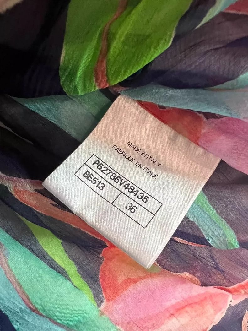 Chanel Chanel Chanel 20 Vacation Series Tie-dyed Washed Denim Jack Size XS / US 0-2 / IT 36-38 - 4 Thumbnail