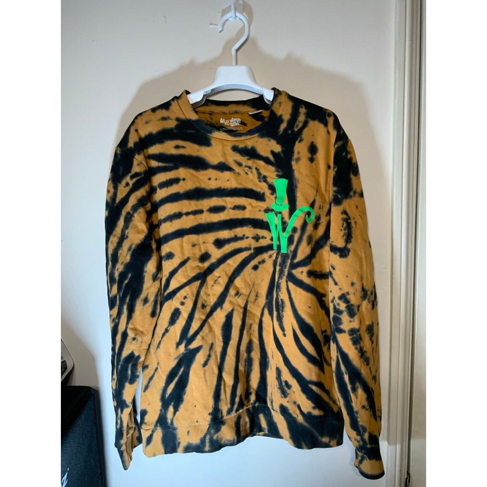 Eleven Paris Eleven Paris Willy Wonka Tie Dye Sweatshirt Men Size L USED Size US L / EU 52-54 / 3 - 1 Thumbnail