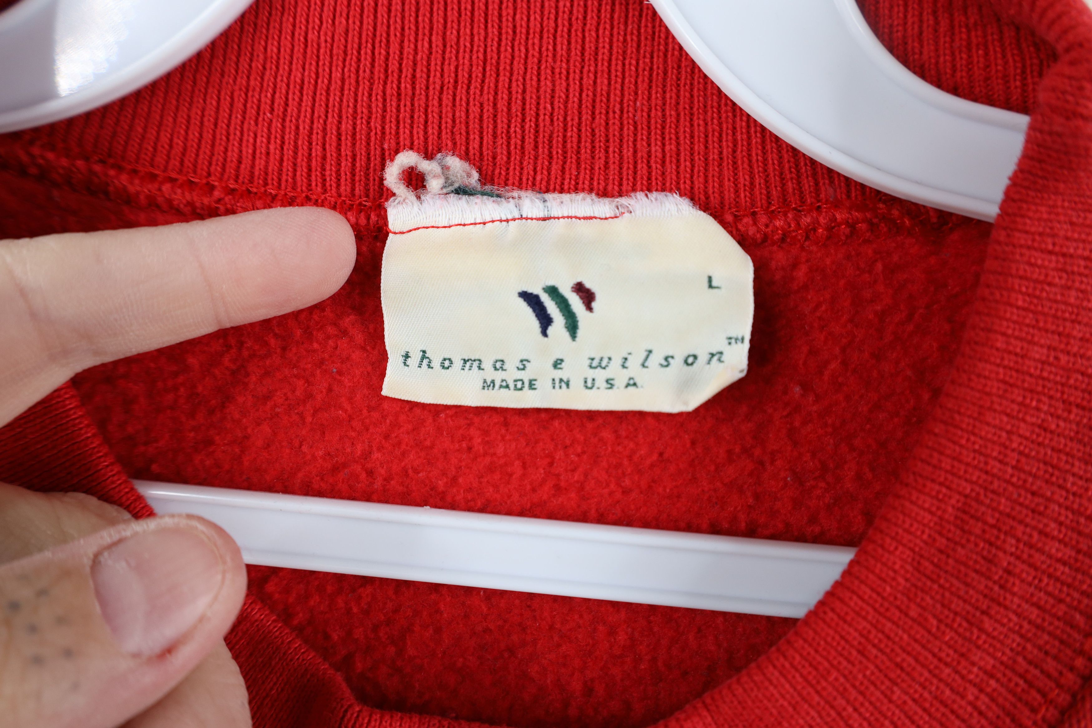 Vintage Vintage 90s Wilson Staff Spell Tennis Golf Sweatshirt USA Size US L / EU 52-54 / 3 - 6 Thumbnail