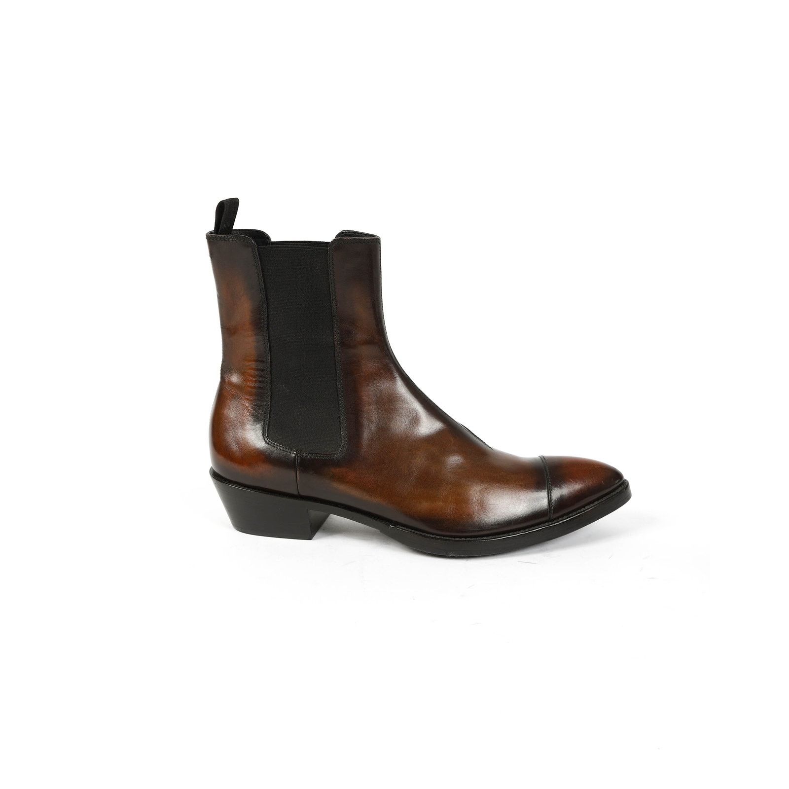 Berluti FW17 Keith Austin Boots in Brown Leather Size US 11 / EU 44 - 2 Thumbnail
