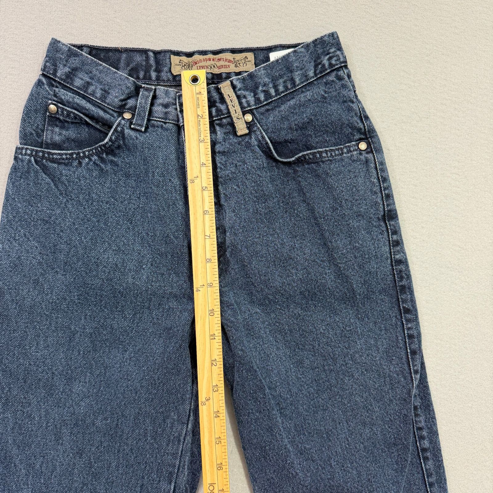 Vintage Vintage Levis 900 Jeans Women's 7 (26x31) Blue Mom High Rise Size 26" / US 2 / IT 38 - 9 Thumbnail