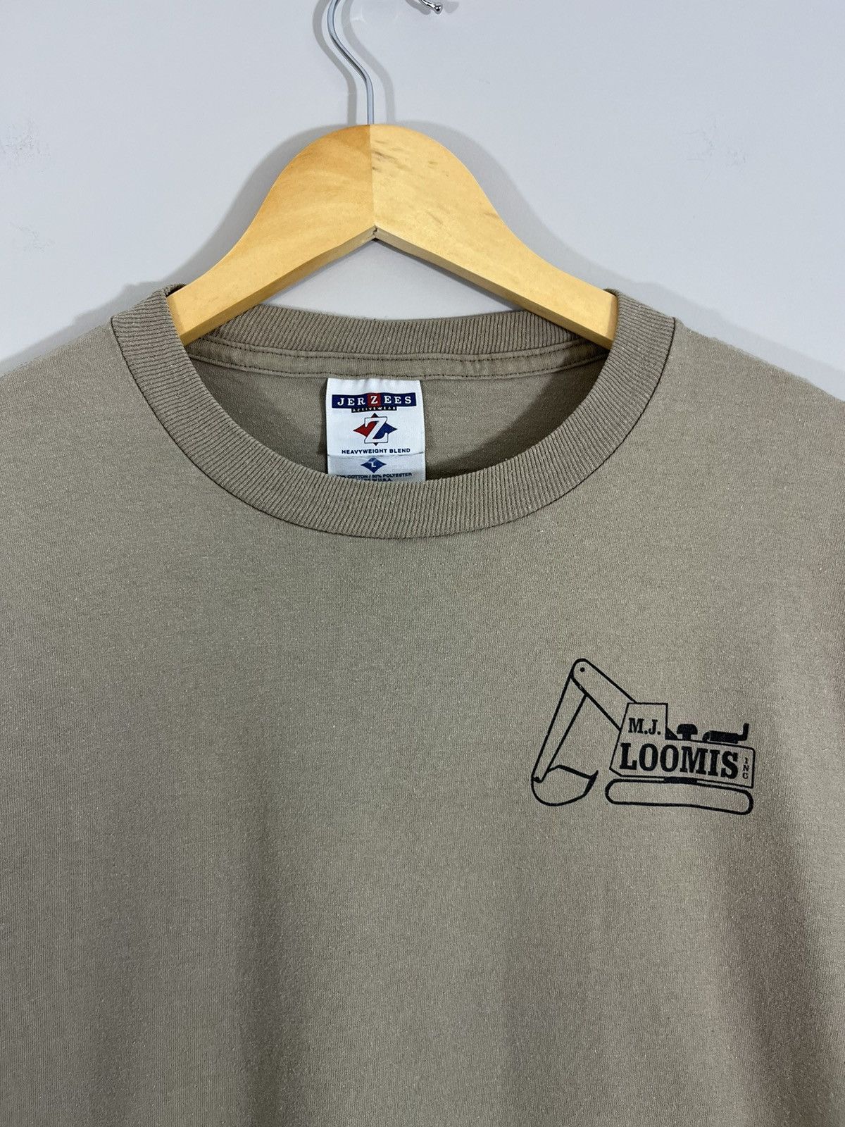 Vintage Vintage Construction Equipment Distressed Boxy Tee Size US XXL / EU 58 / 5 - 2 Thumbnail