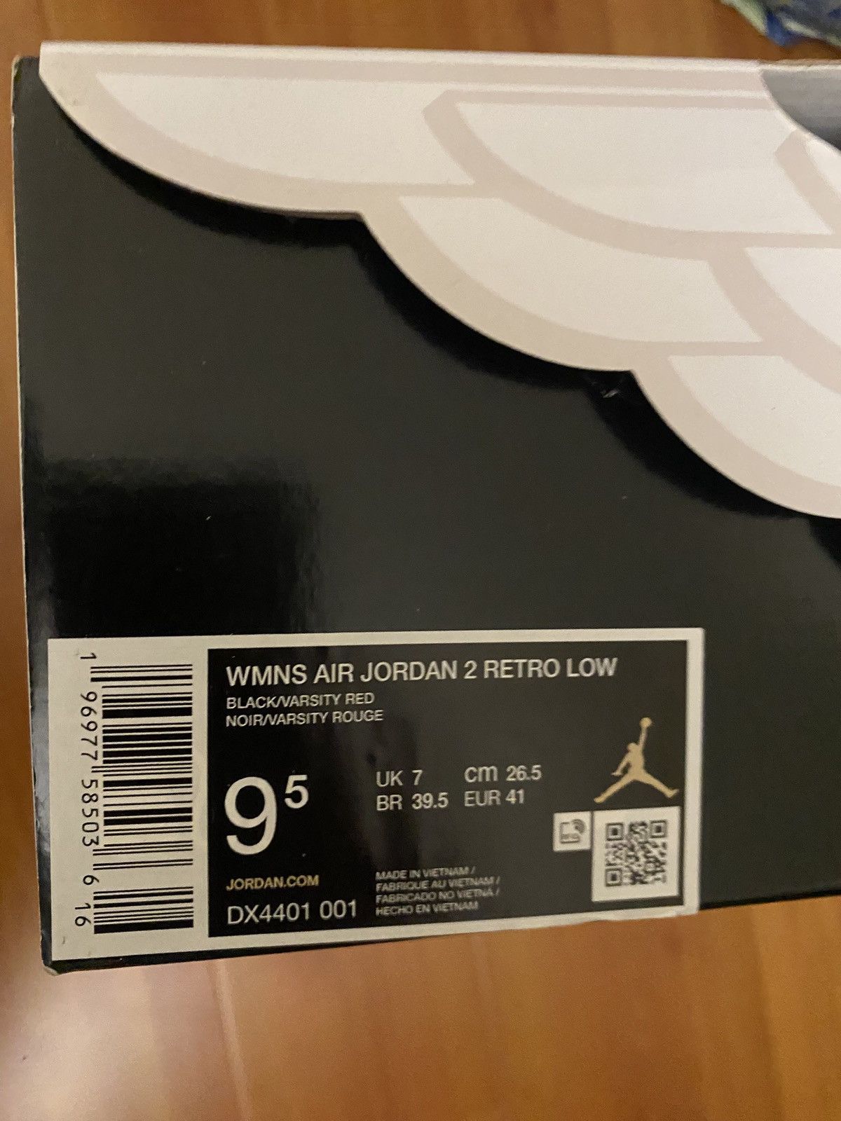 Jordan Brand Jordan 2 Low Black Size US 9.5 / EU 42-43 - 7 Thumbnail