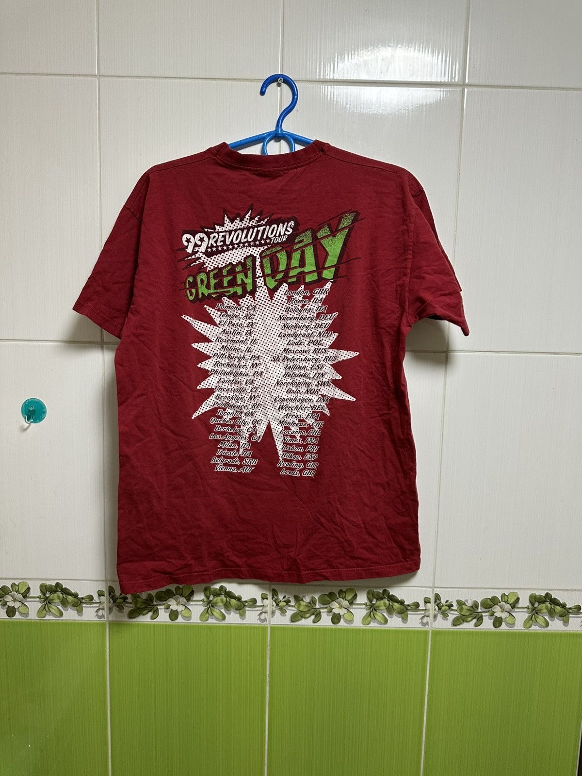 Band Tees × Vintage Vintage Y2K Green Day DOOKIE UNO DOS DEAD Skulls Horror Tee Size US M / EU 48-50 / 2 - 5 Thumbnail