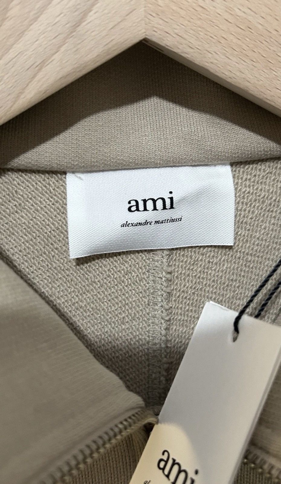 AMI Ami Paris Ami de Coeur Half-Zip Boxy Fit Sweatshirt Small Size US S / EU 44-46 / 1 - 4 Thumbnail