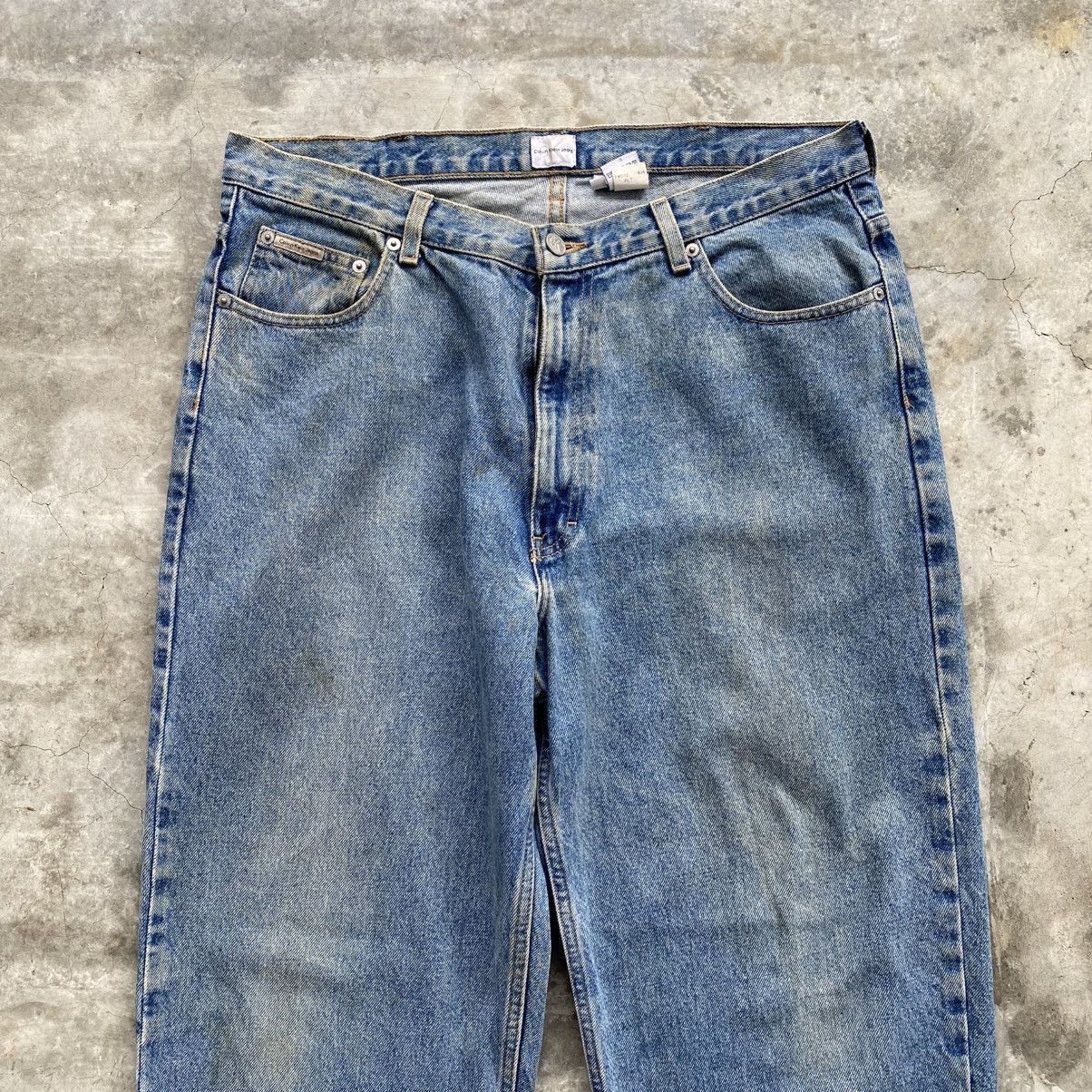Hysteric Glamour × If Six Was Nine × Le Grande Bleu (L.G.B.) Vintage 90's Calvin Klein Jeans w36 Size US 36 / EU 52 - 2 Thumbnail