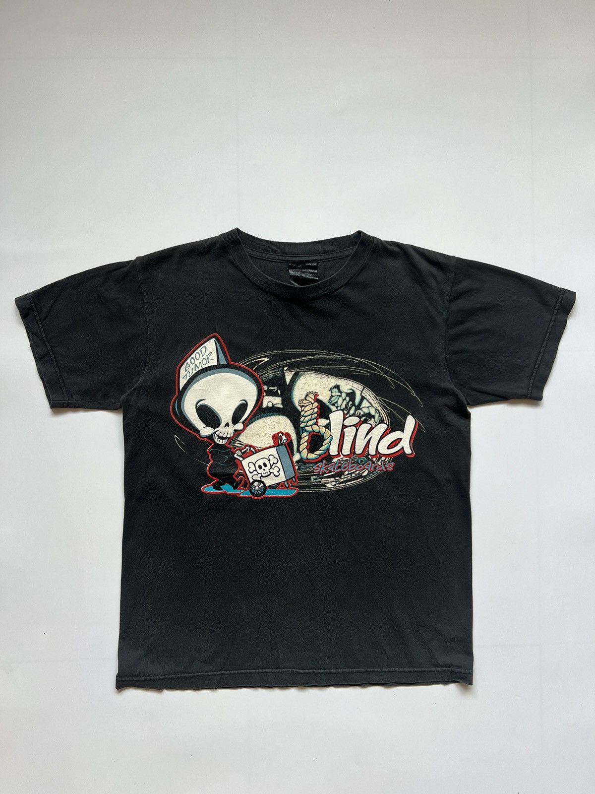 Alien Workshop Vintage Blind Skateboard Skull Rare Tshirt Size US S / EU 44-46 / 1 - 1 Thumbnail