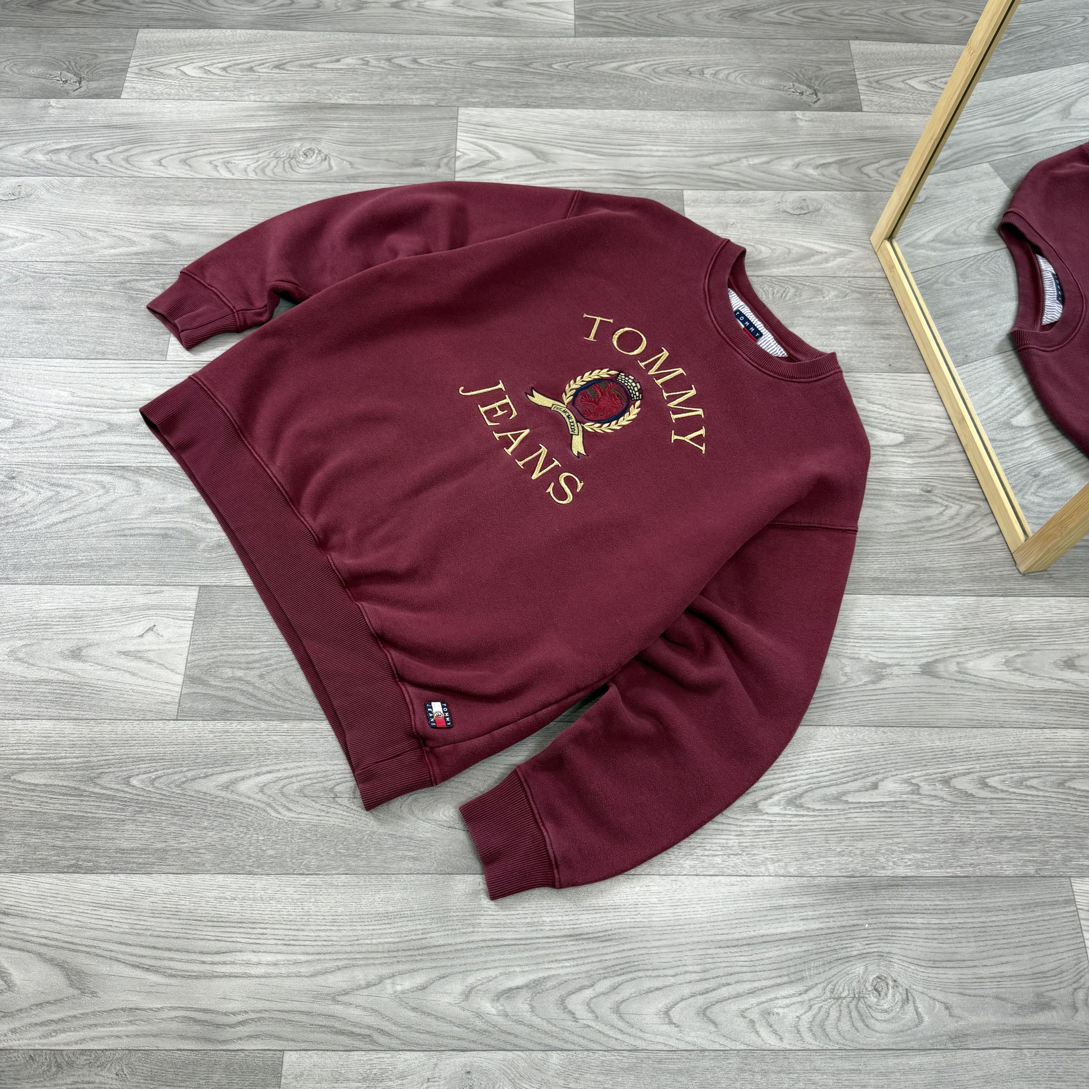 Tommy Jeans Tommy Jeans 90s Embroidered Crewneck Sweatshirt Size US XL / EU 56 / 4 - 3 Thumbnail