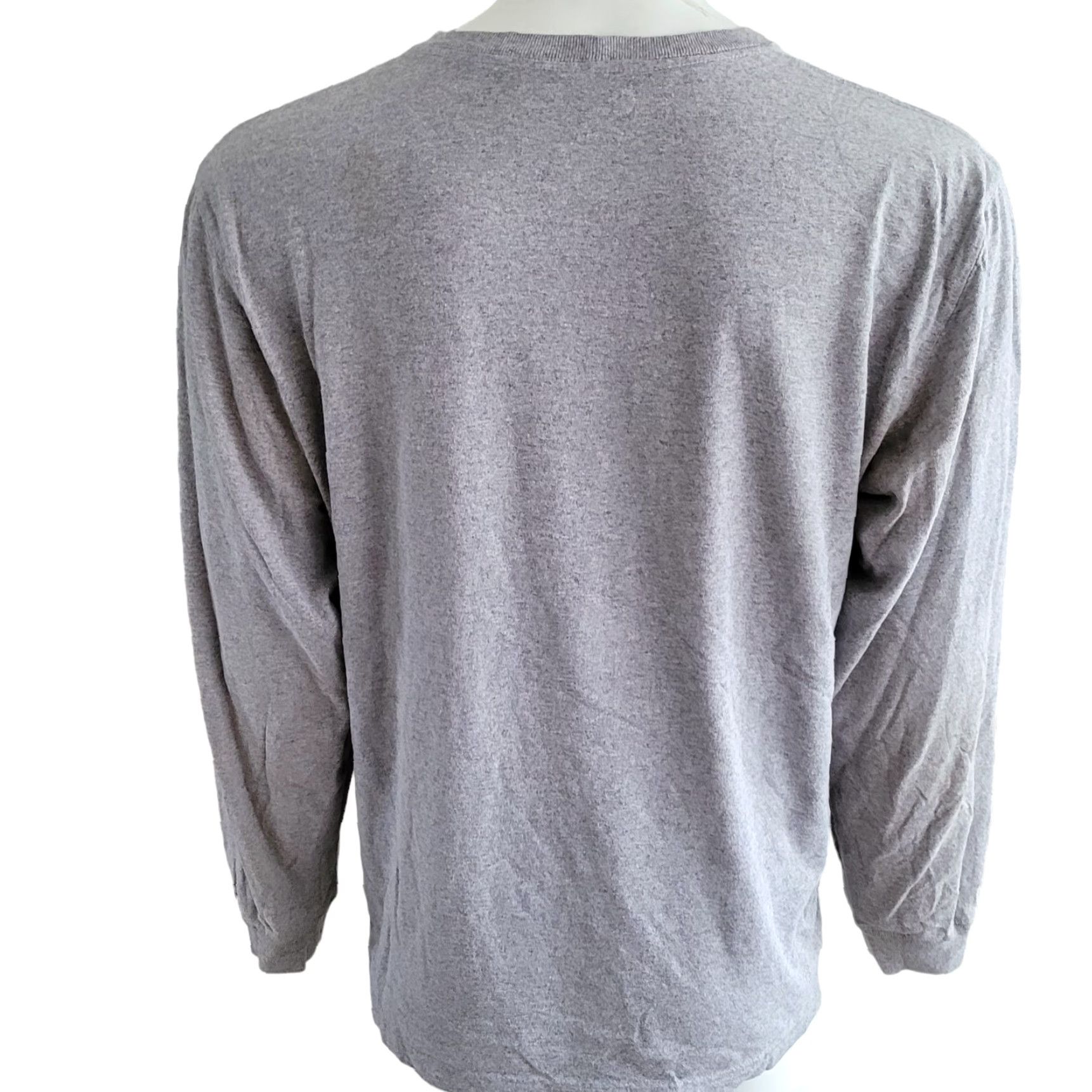 Carhartt VINTAGE Carhartt T-Shirt Main Selling Point Grey Long Sleeve M Regular Men's Shirt Crew Neck N/A Size US M / EU 48-50 / 2 - 4 Thumbnail
