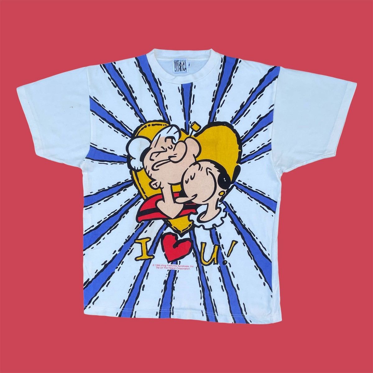 Vintage RARE ‼️ Popeye Size US L / EU 52-54 / 3 - 1 Thumbnail