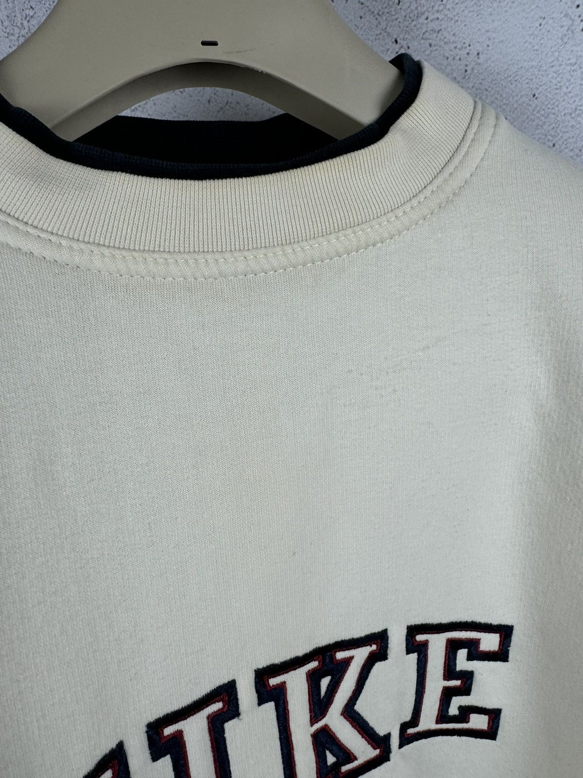 Designer × Vintage Nike vintage spellout sweatshirt Y2K Drill Style size L Size US L / EU 52-54 / 3 - 9 Thumbnail