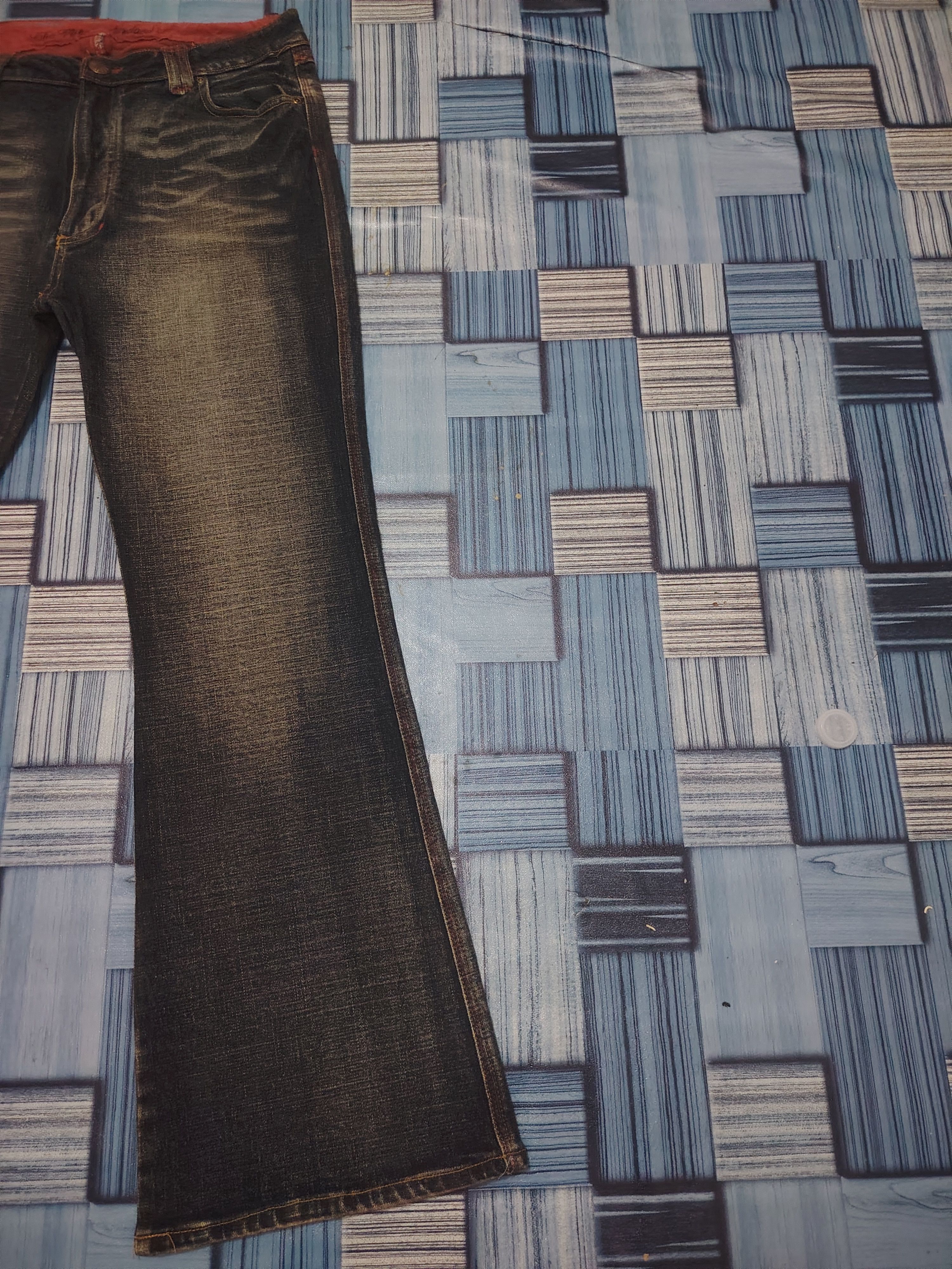 Tornado Mart Japanese The Vintage Standaed Flare Jeans Size US 33 - 3 Thumbnail