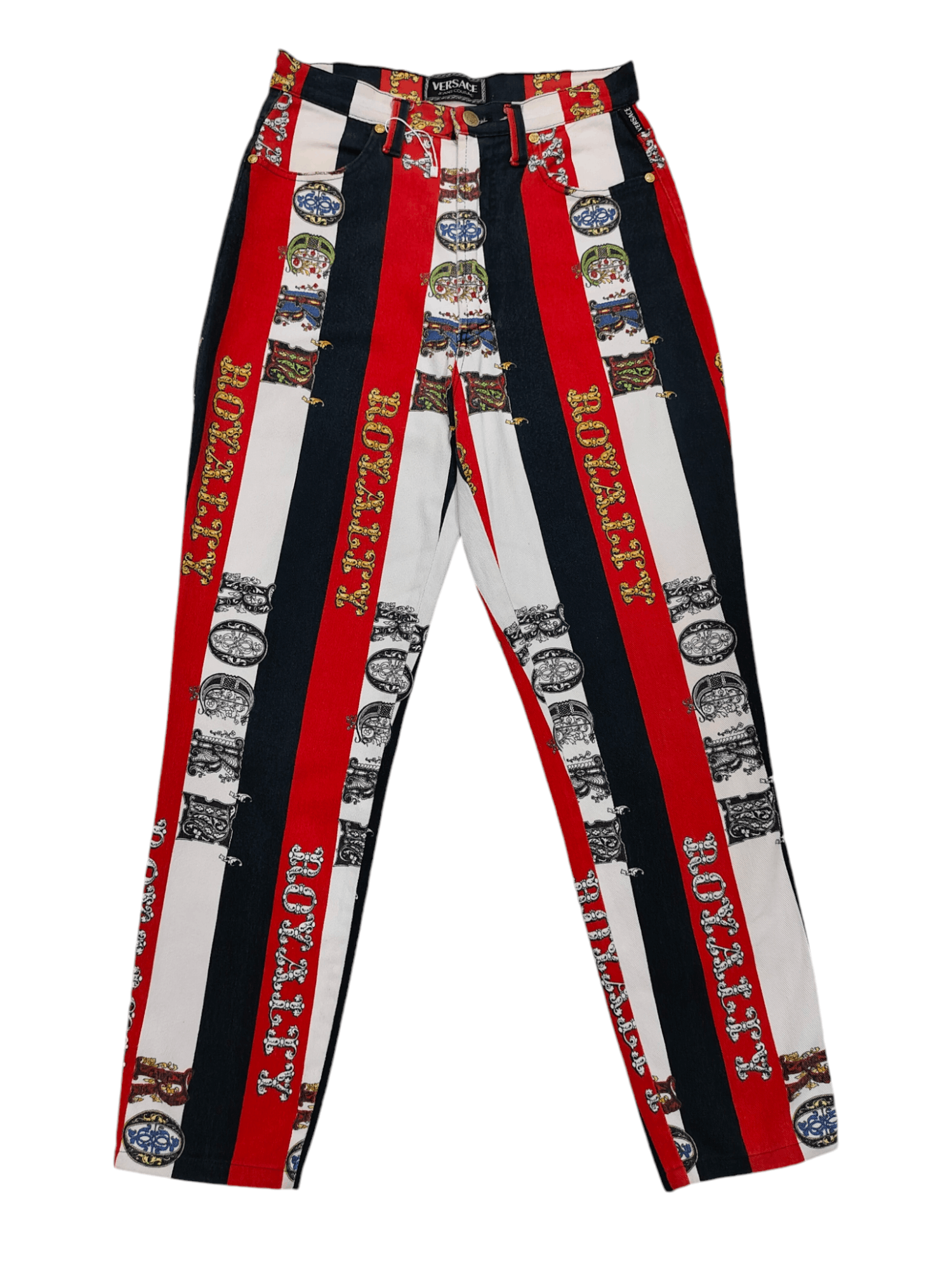 Versace Jeans Couture RARE🔥Vtg Versace Jeans Couture🔥Rock'n Royalty Baggy Pants Size 31" - 1 Thumbnail