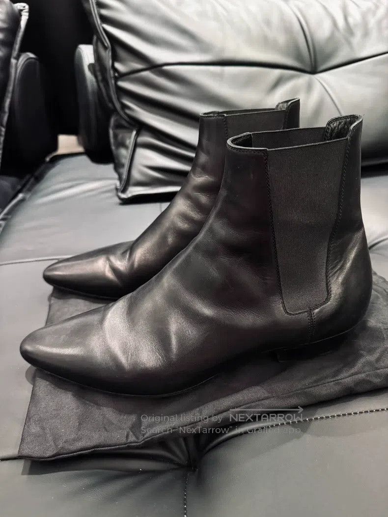 Saint Laurent Paris Saint Laurent Paris Chelsea Boots, Full Leather Size US 10 / IT 40 - 2 Thumbnail
