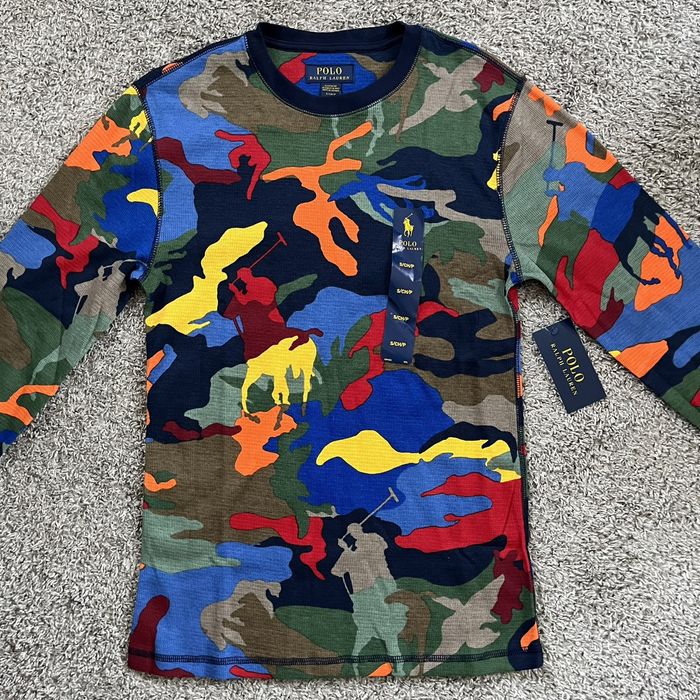 Polo camo outlet thermal