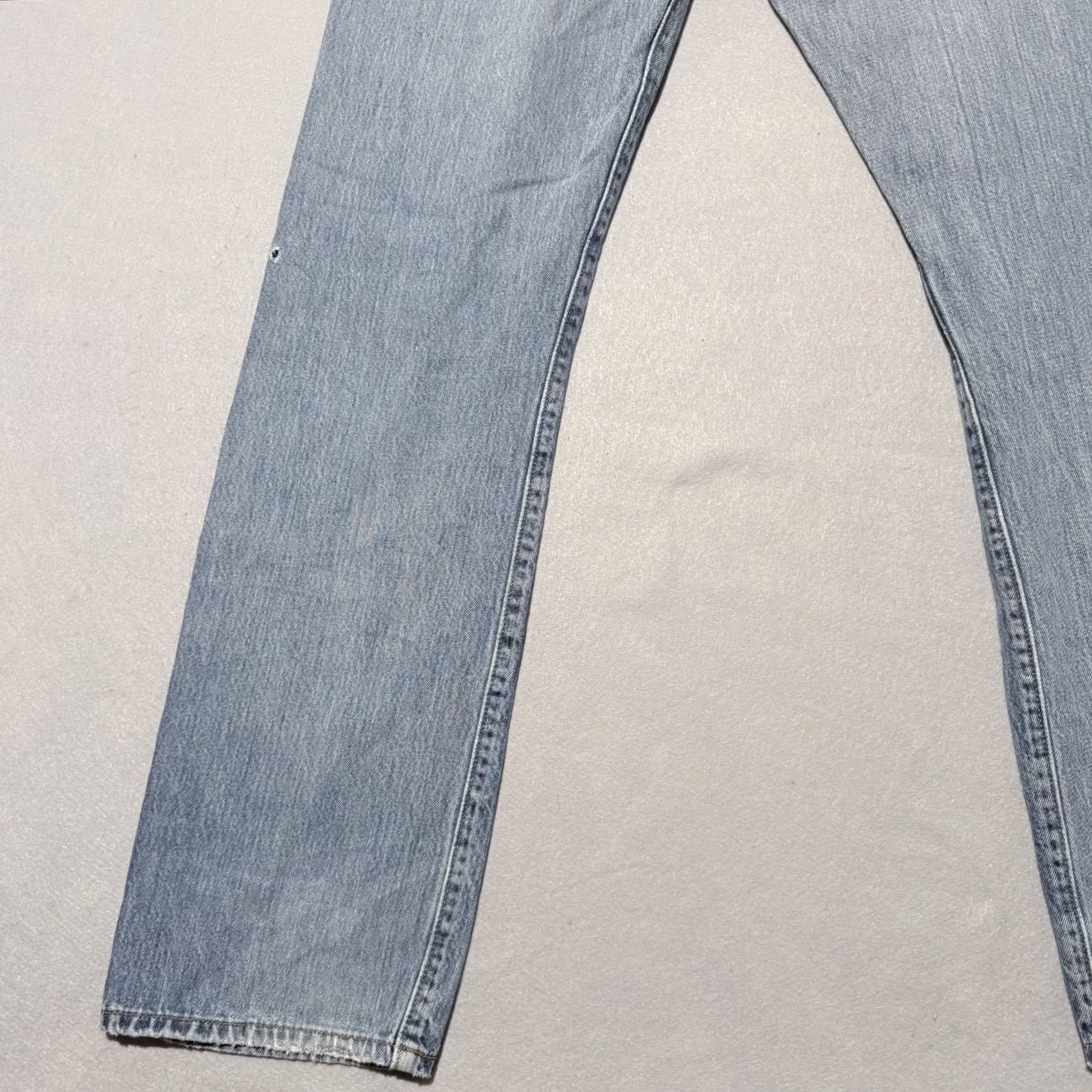 Levi's VINTAGE Levi's 501 Original Jeans Men Blue Denim Distressed Straight Fit - 34X36 Size US 34 / EU 50 - 7 Thumbnail