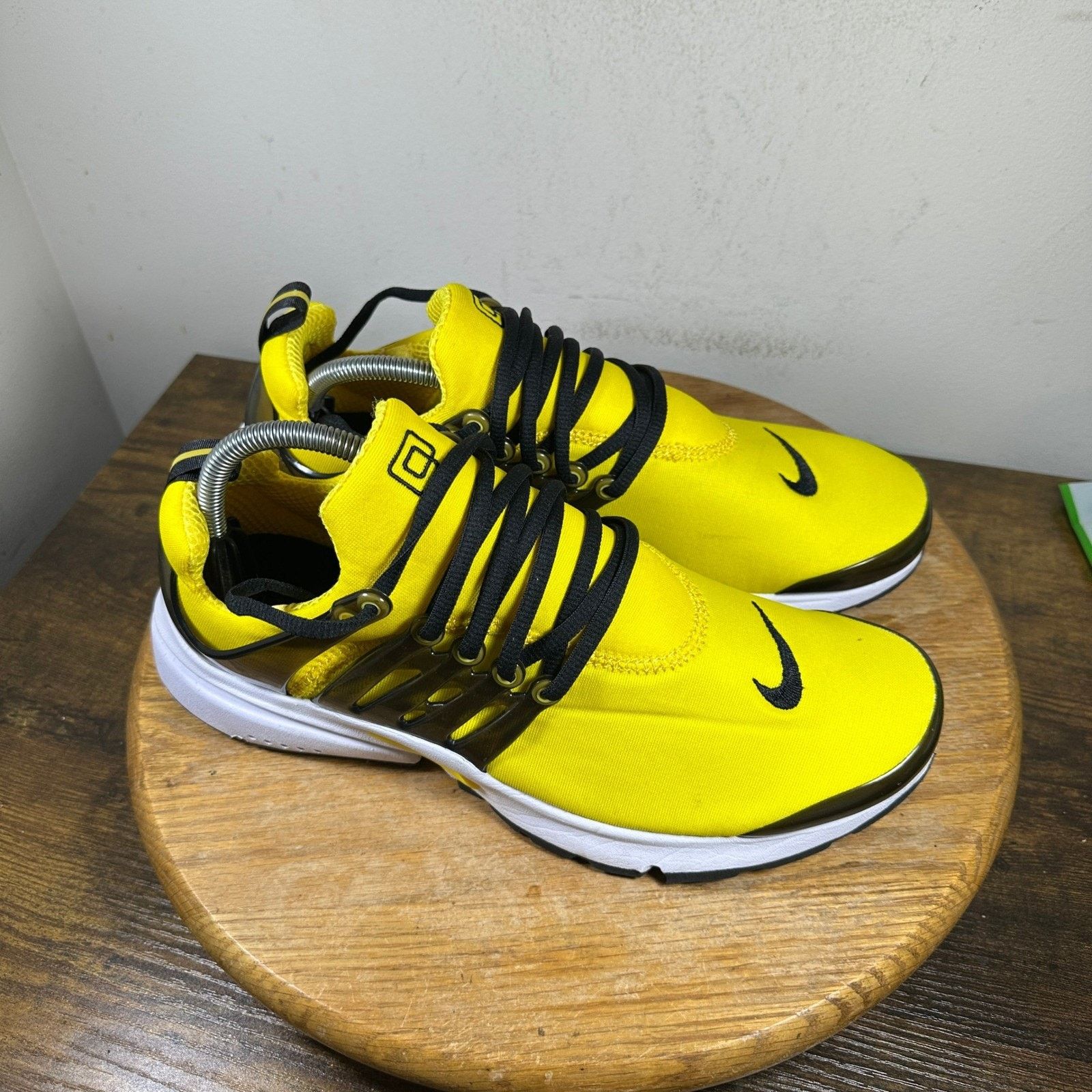 Nike Air Presto Yellow Black Men's Shoes Size 10 FD0034-700